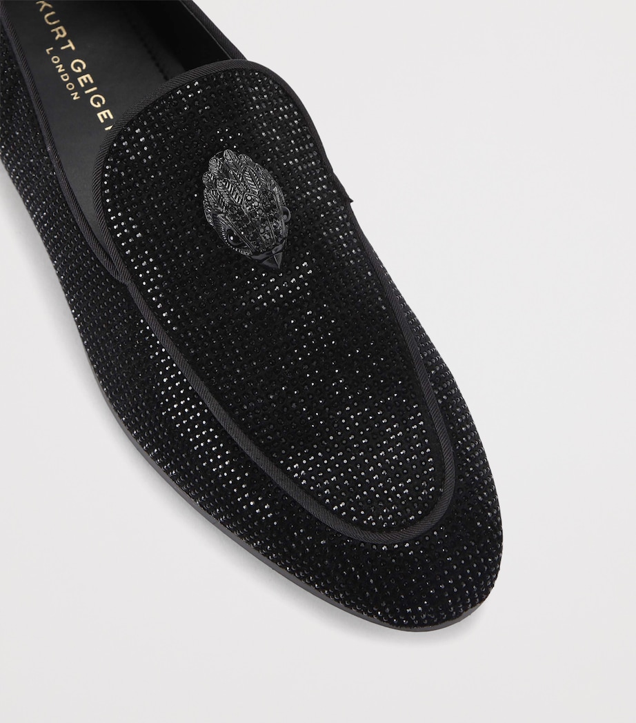 Kurt Geiger London Embellished Hugh 2 Loafers Black/comb Image 2
