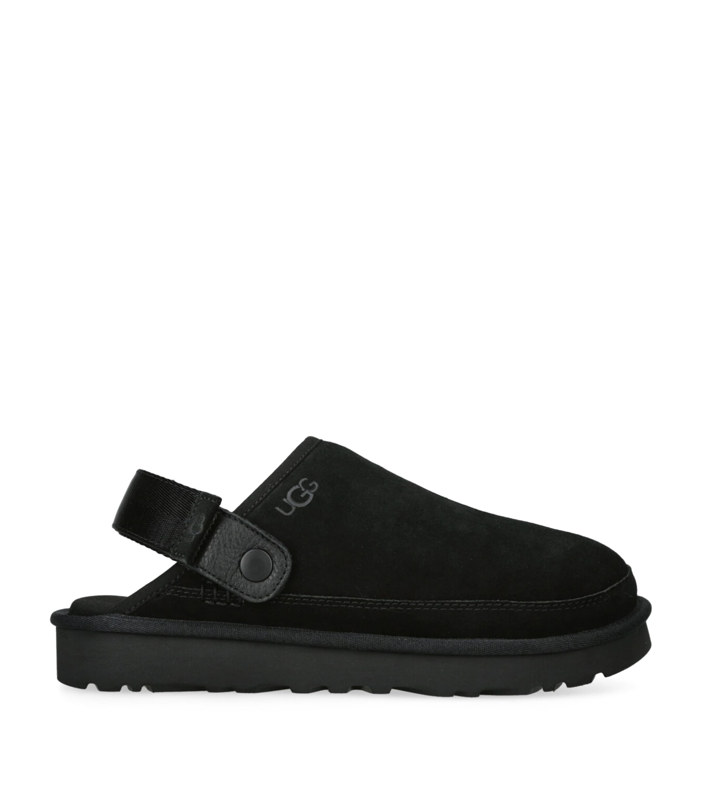 Suede Goldencoast Clog II BLACK Image 1
