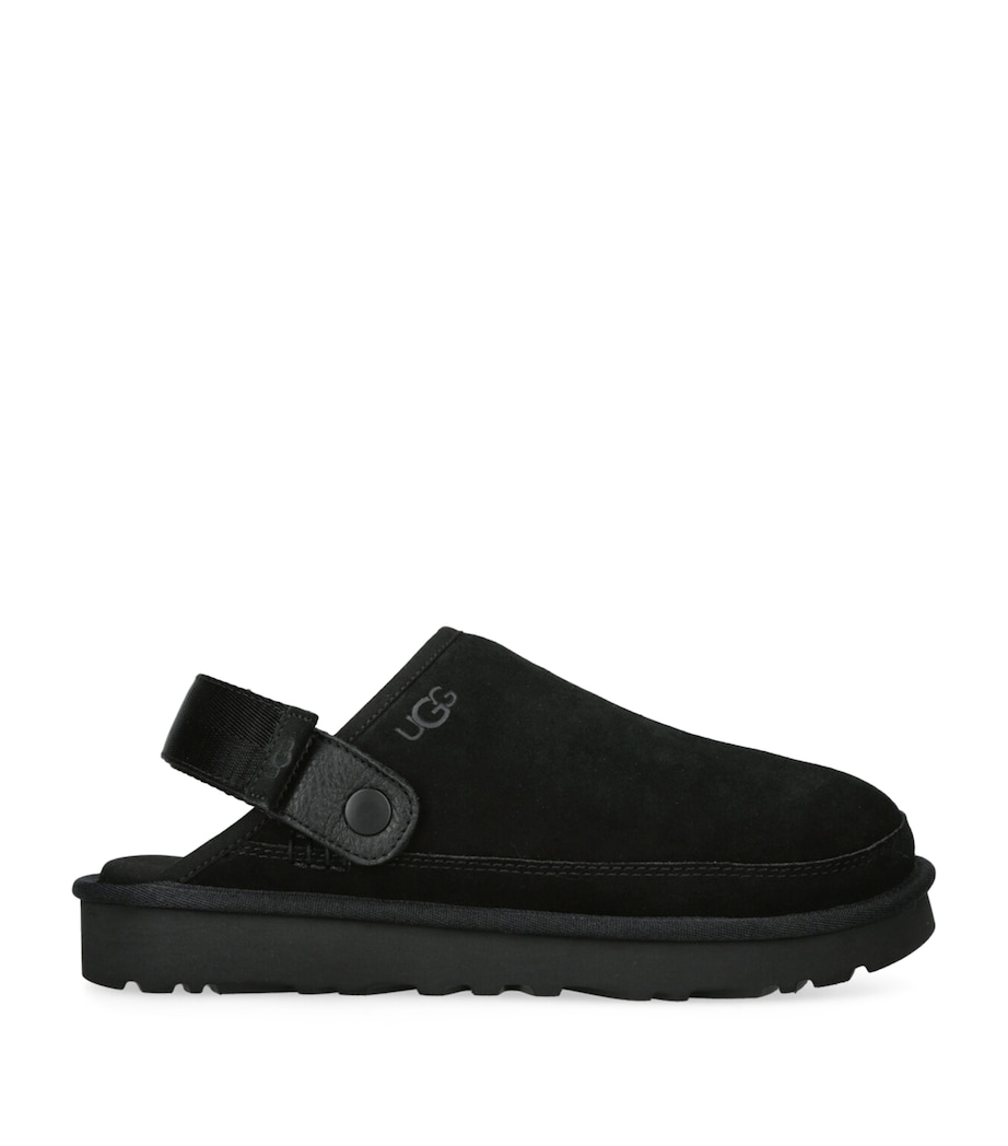 Suede Goldencoast Clog II BLACK Image 1