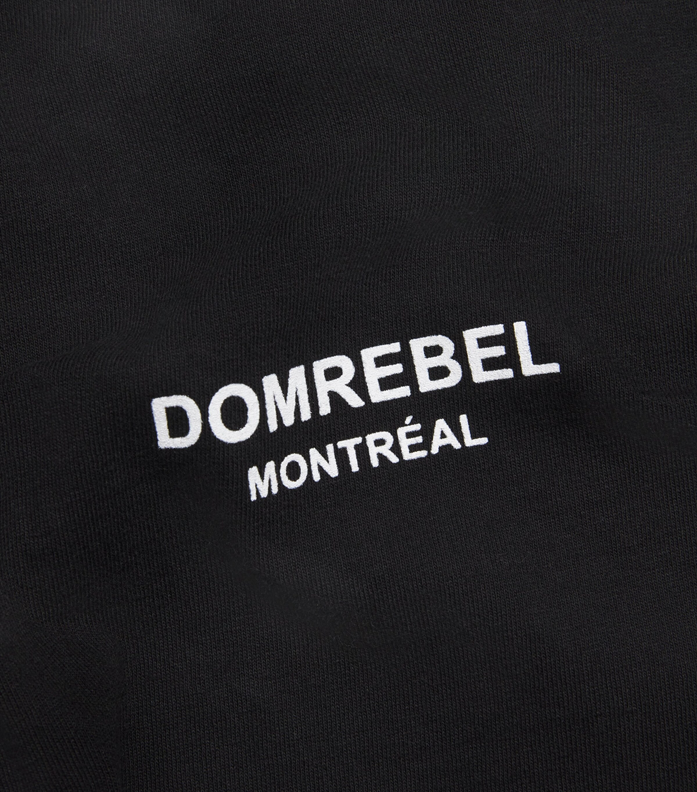 DOMREBEL Mens Cotton Teddy Print Play T-Shirt Black Image 5