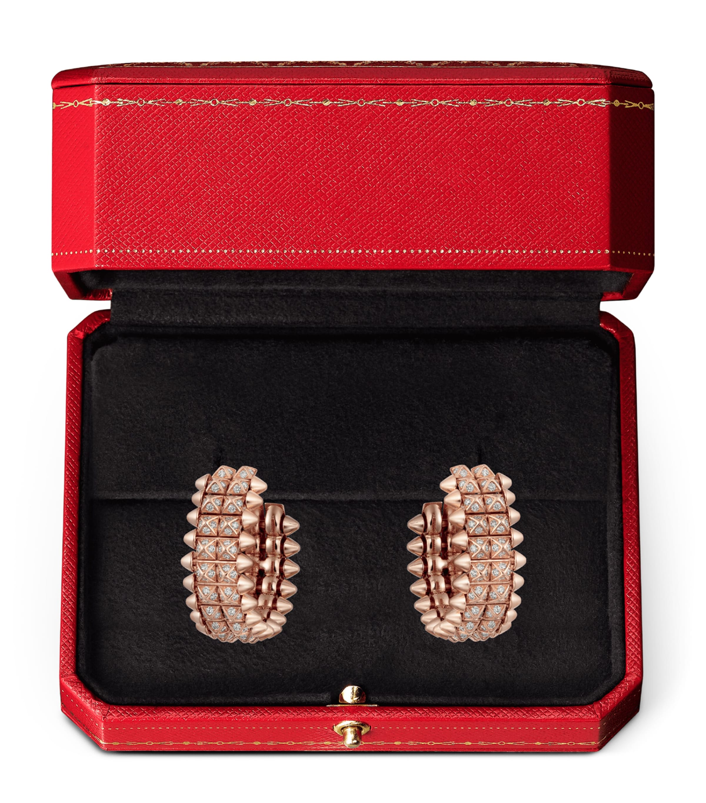 Rose Gold and Diamond Clash de Cartier Earrings ROSE GOLD Image 6