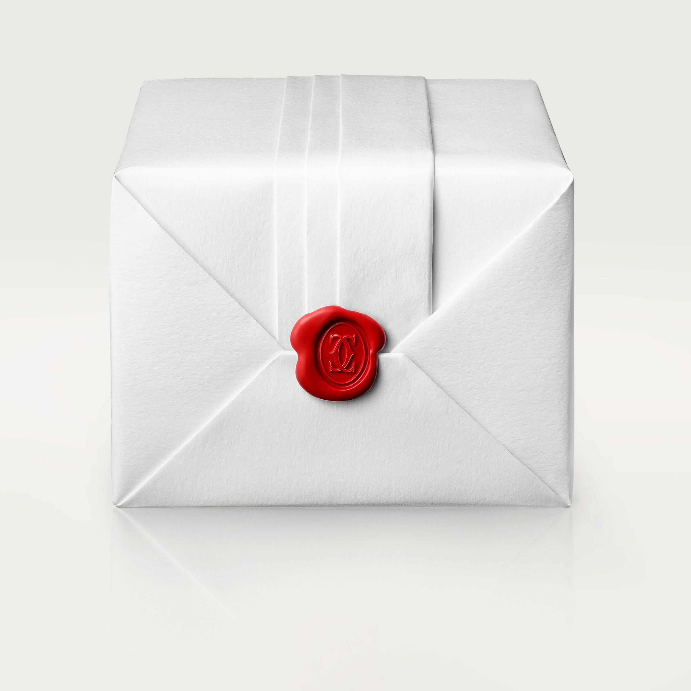 Rose Gold and Stainless Steel Santos de Cartier Watch 27.5mm SILVER Image 9