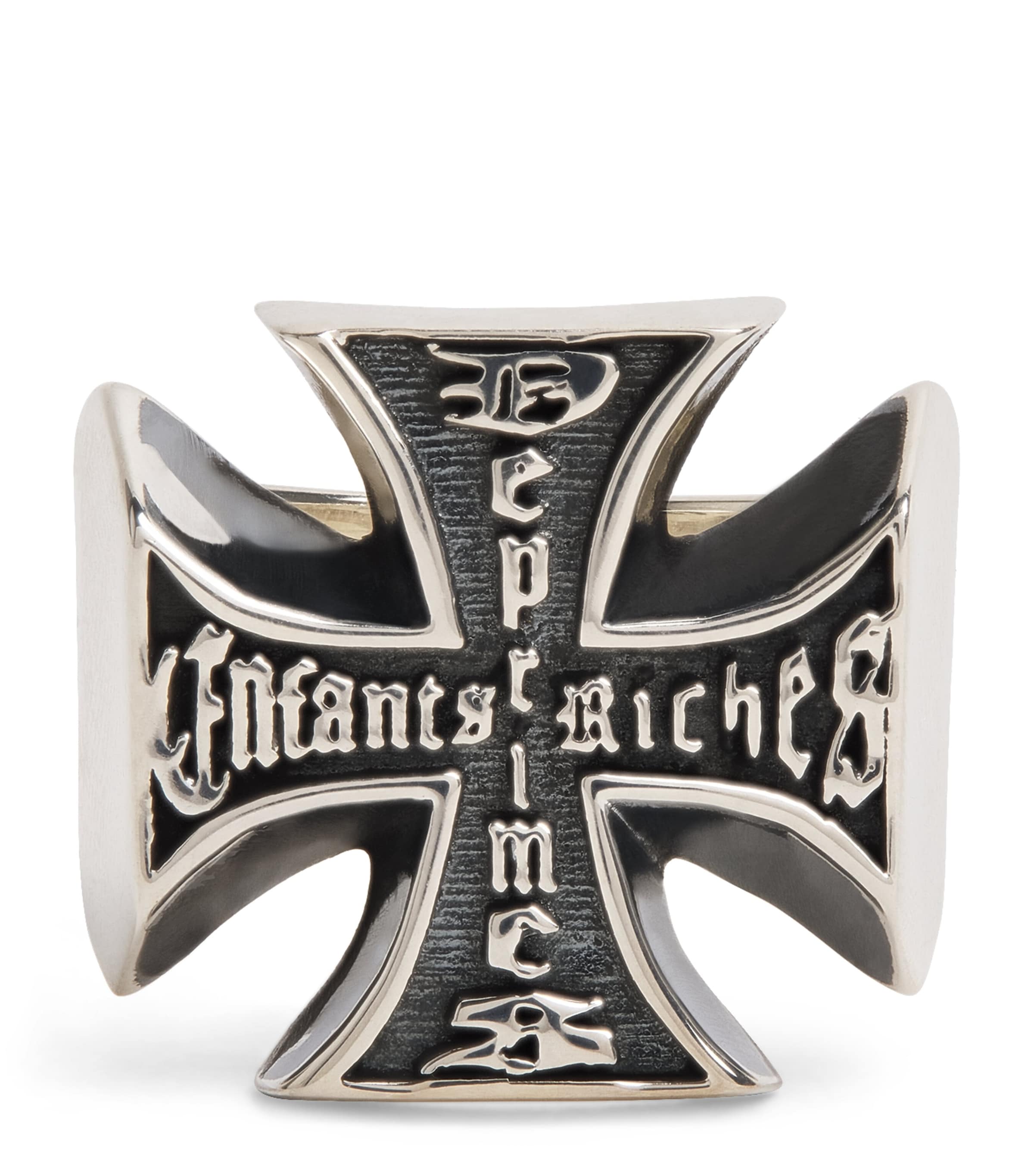 アクセサリー enfants riches deprimes cross ring US8 Enfants Riches Déprimés Sterling Silver Cross Ring | Harrods US