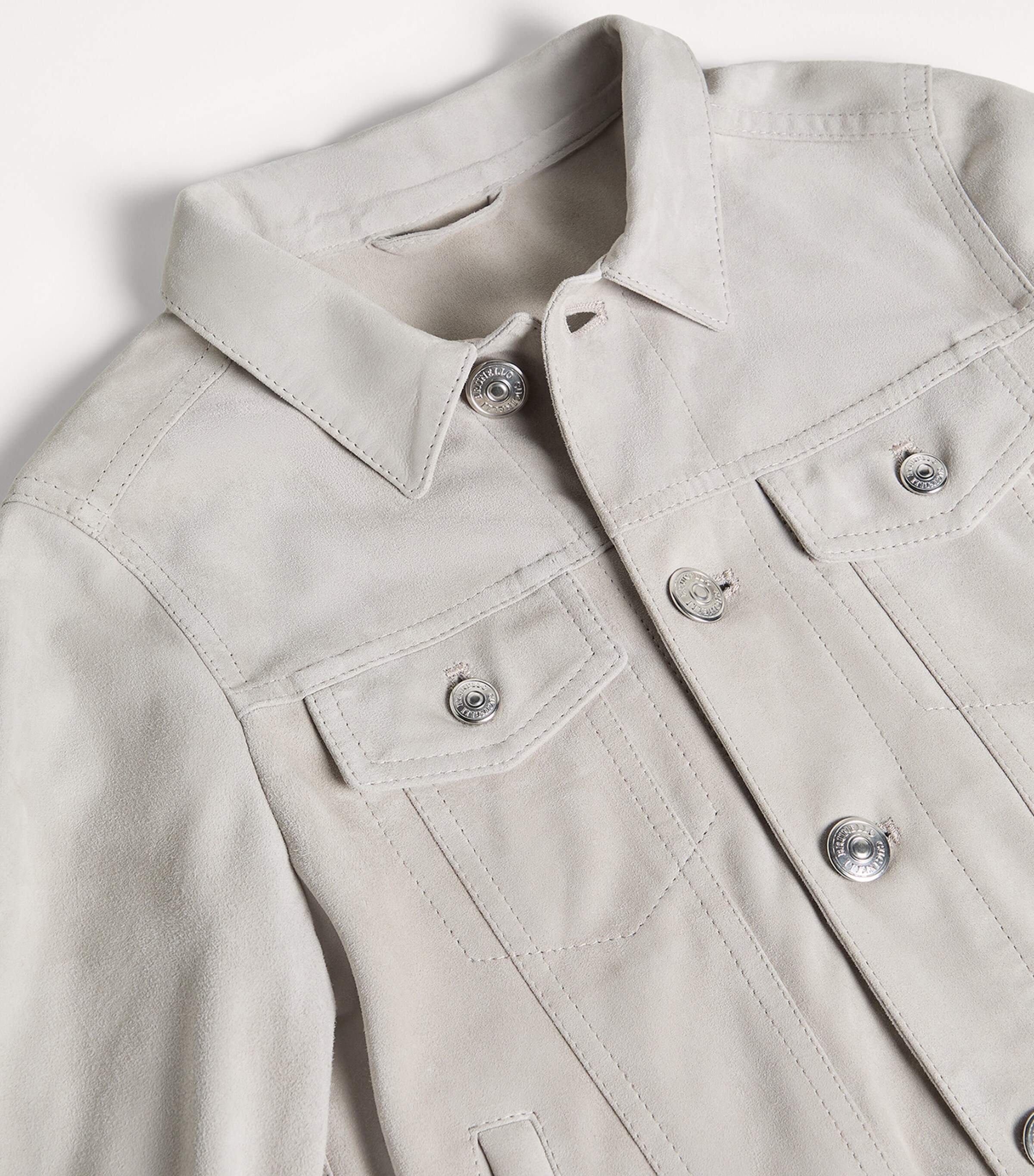 Brunello Cucinelli Kids Suede Jacket (4-6 Years) Image 3