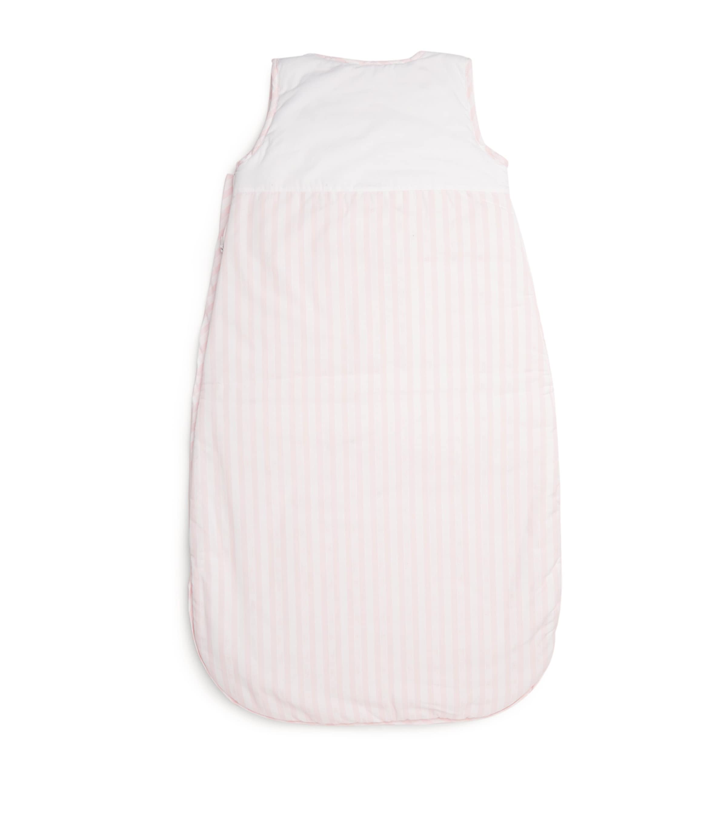 Cotton Padded Stripe Sleeping Bag PINK Image 2