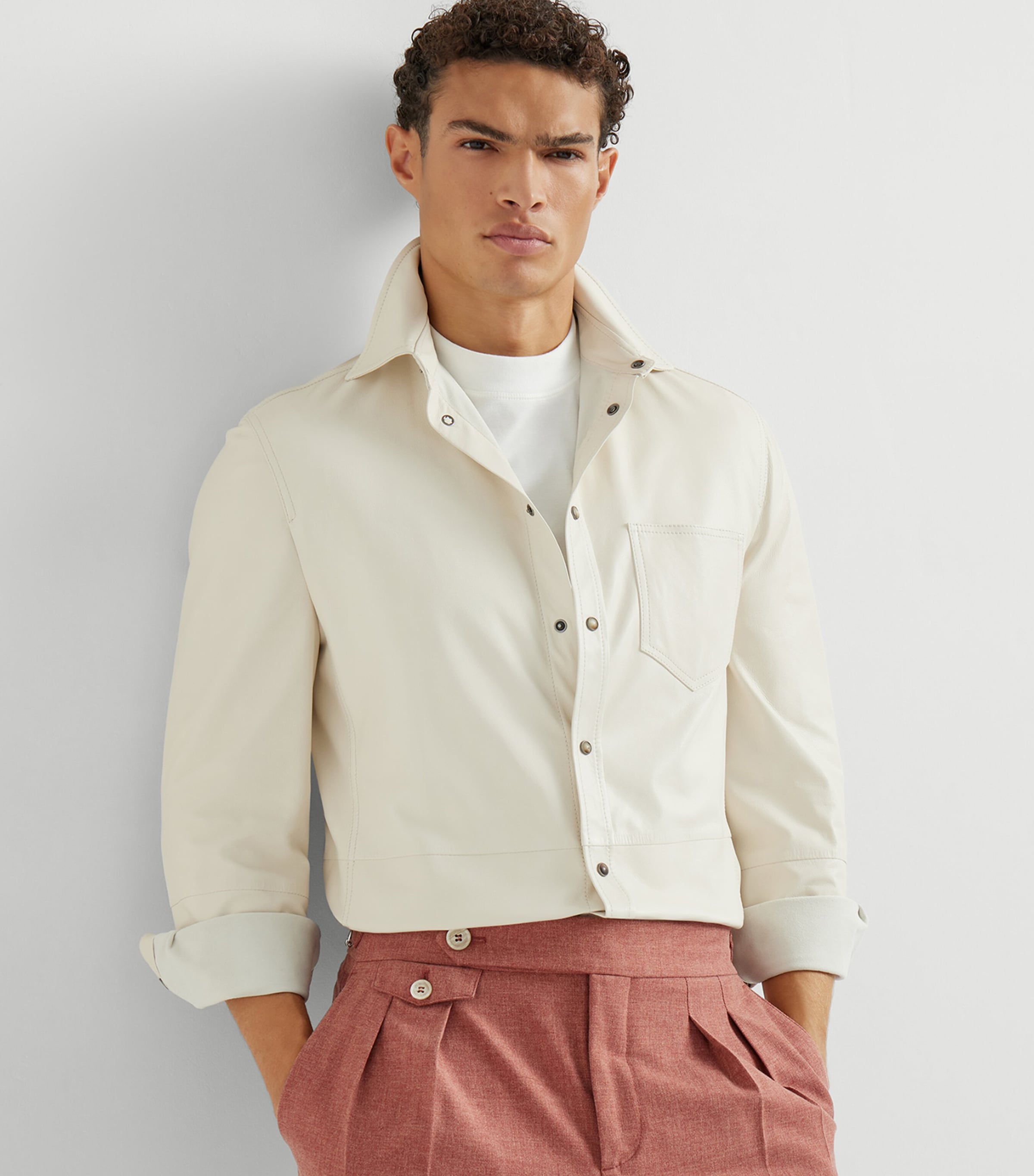 Leather Shirt C4261 Image 4