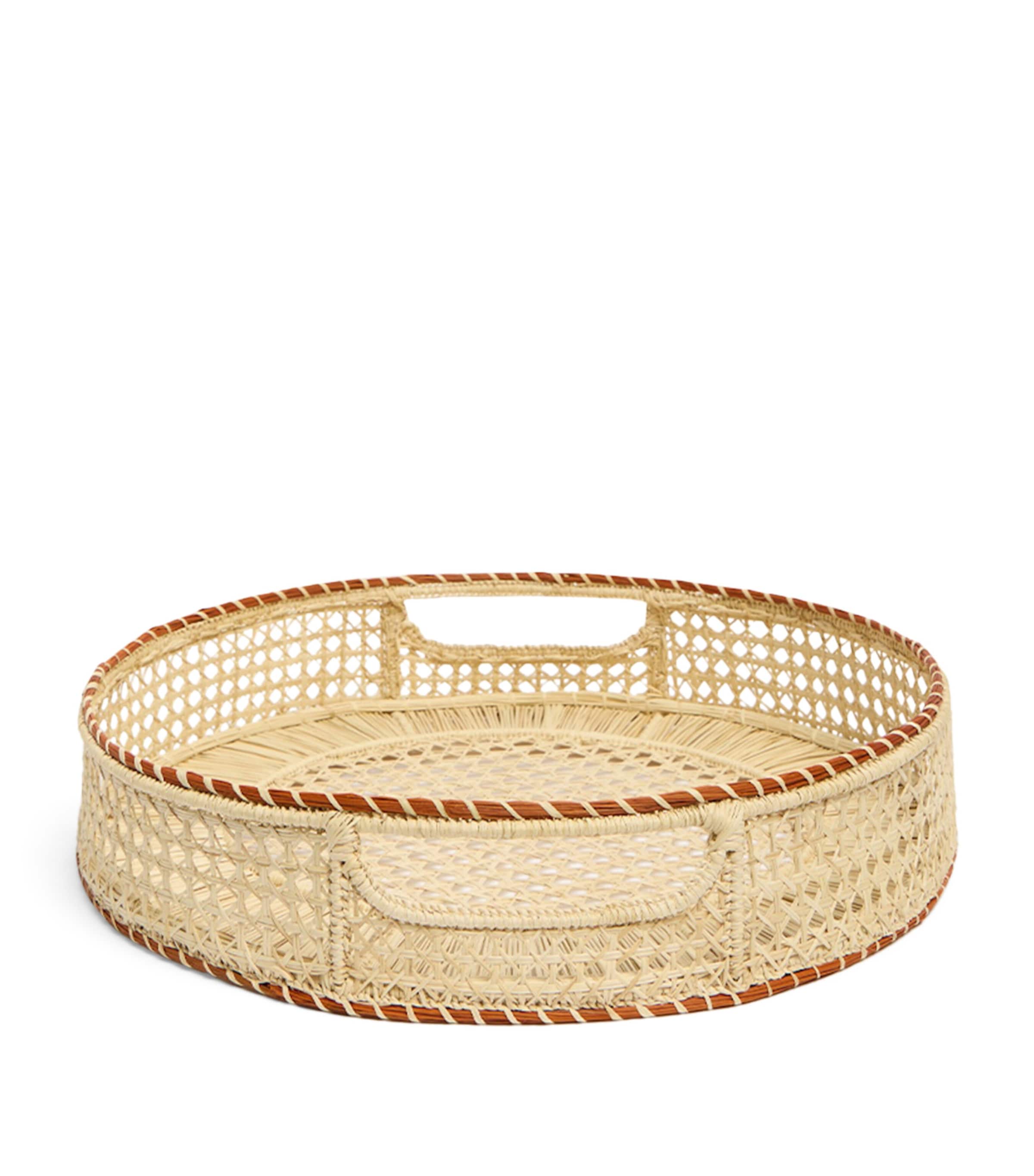 Raffia Tray (36.5cm) MATTONE Image 1