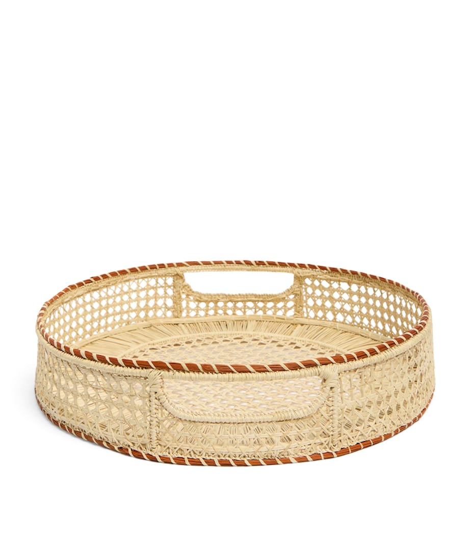 Raffia Tray (36.5cm) MATTONE Image 1