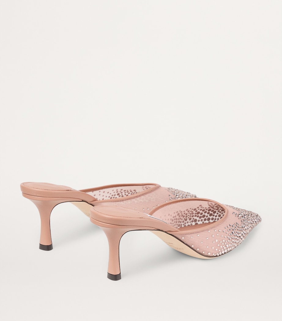 Vivi 65 Mesh Embellished Mules BALLET PINK/BALLET P Image 4