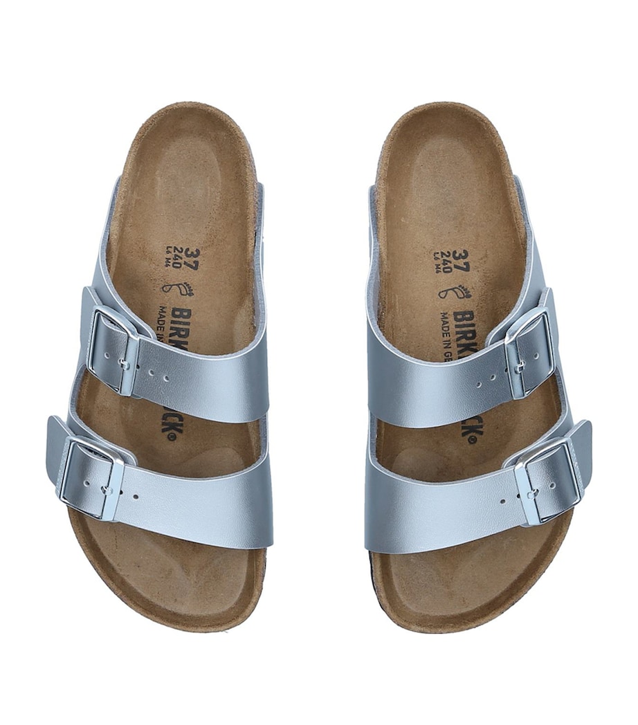 Birkenstock Arizona Birko-Flor Sandals Silver Image 4