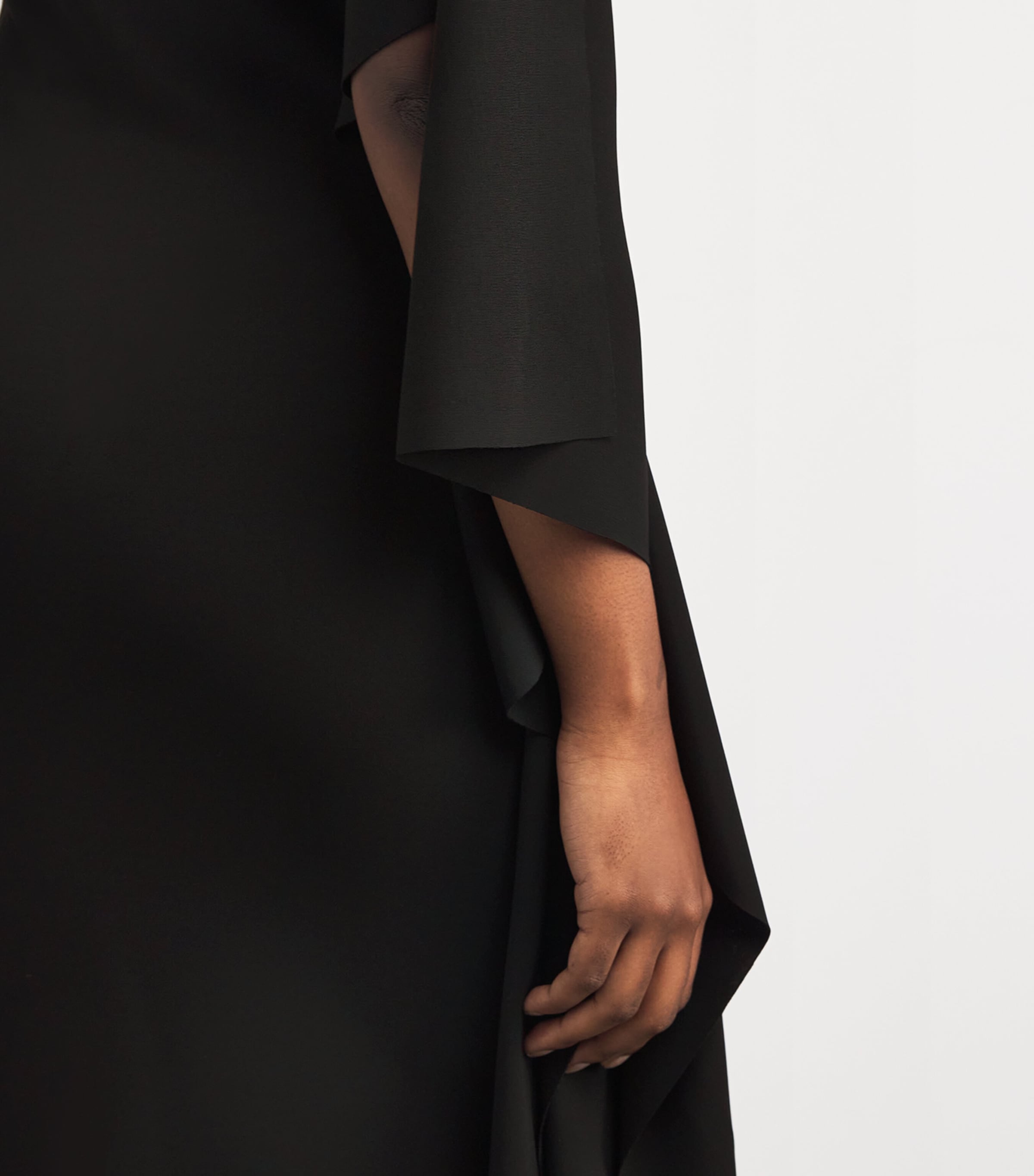Sportmax Asymmetric Draped Maxi Dress | Harrods US