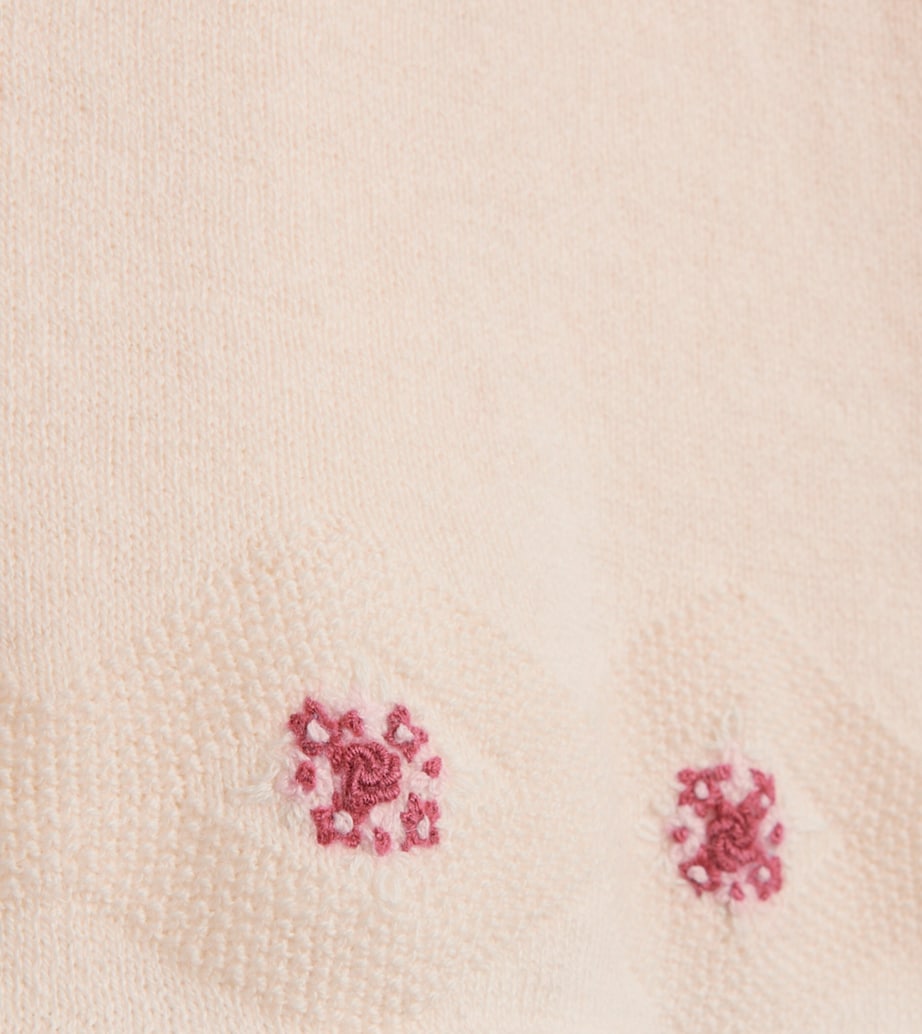 Cotton-Wool-Cashmere Top and Leggings Set (Newborn-24 Months) 13NACRE Image 2