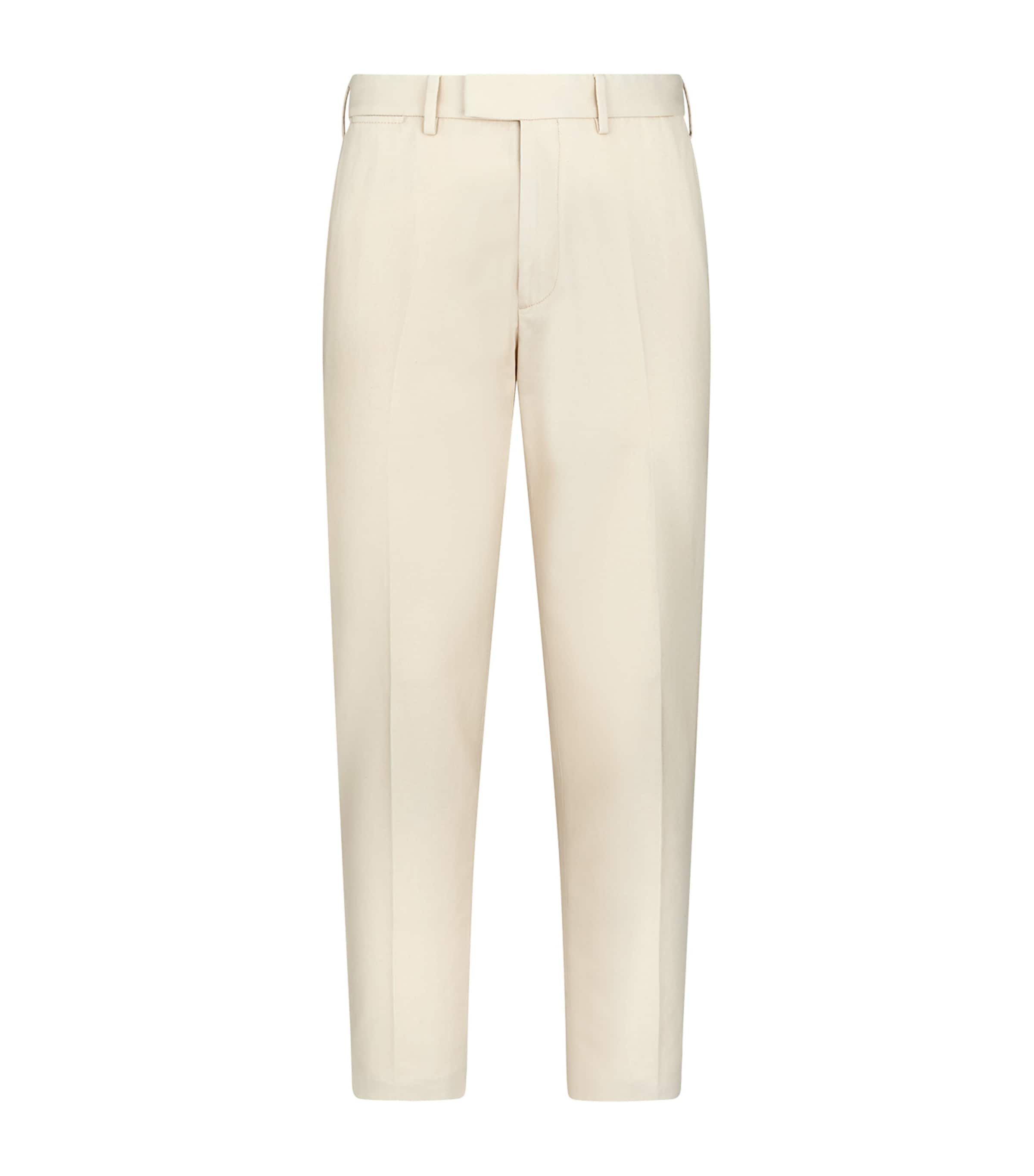 Cotton Tailored Trousers WAC Image 1