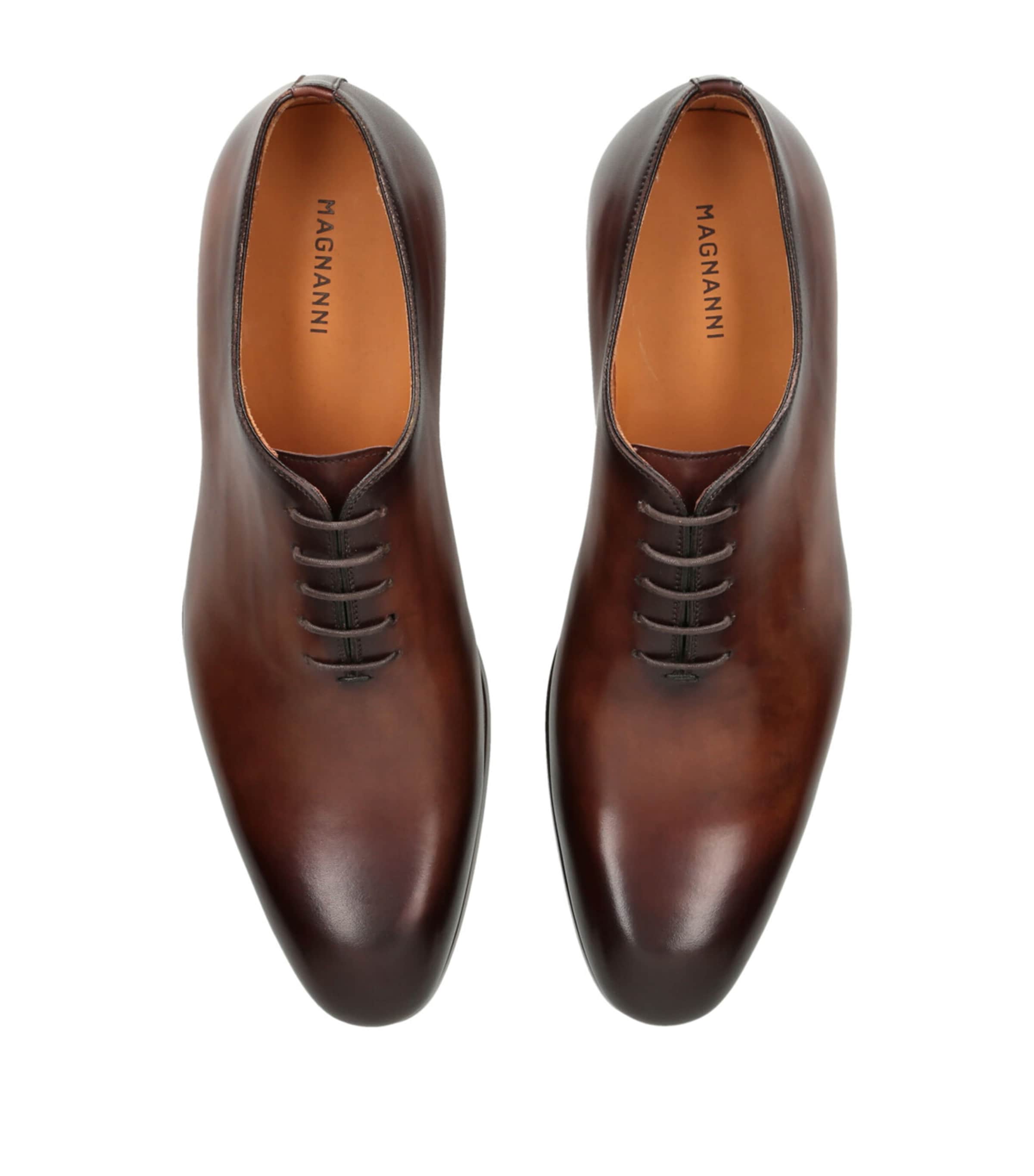 Magnanni Flex Wholecut Oxford Shoes Brown Image 4