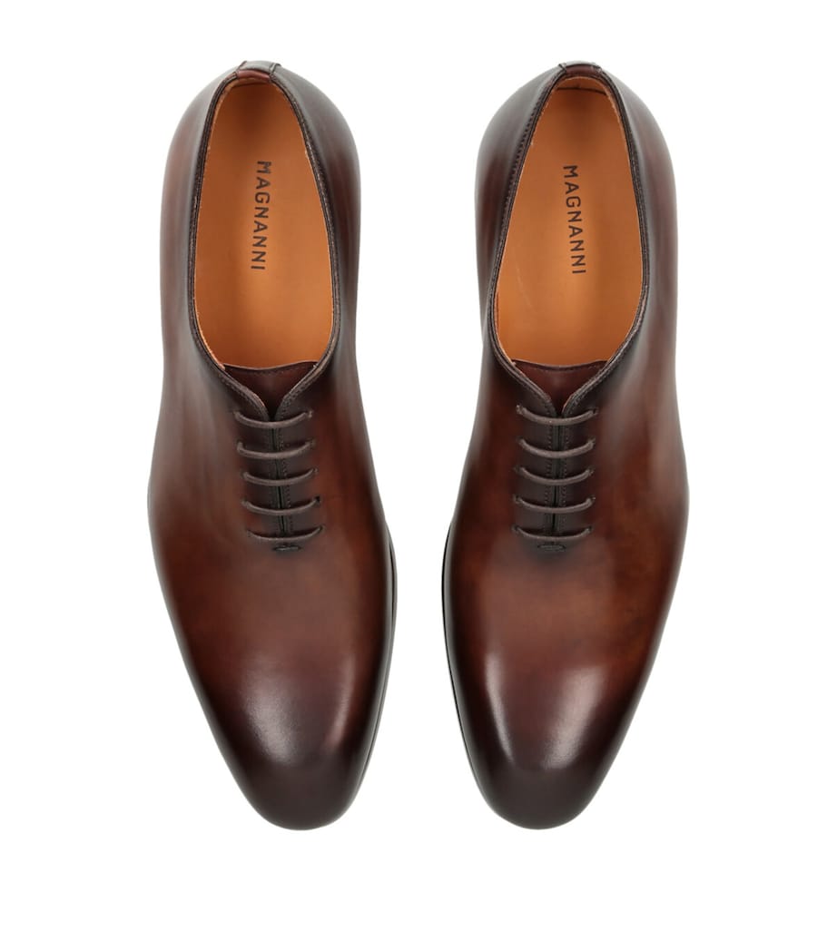 Magnanni Flex Wholecut Oxford Shoes Brown Image 4