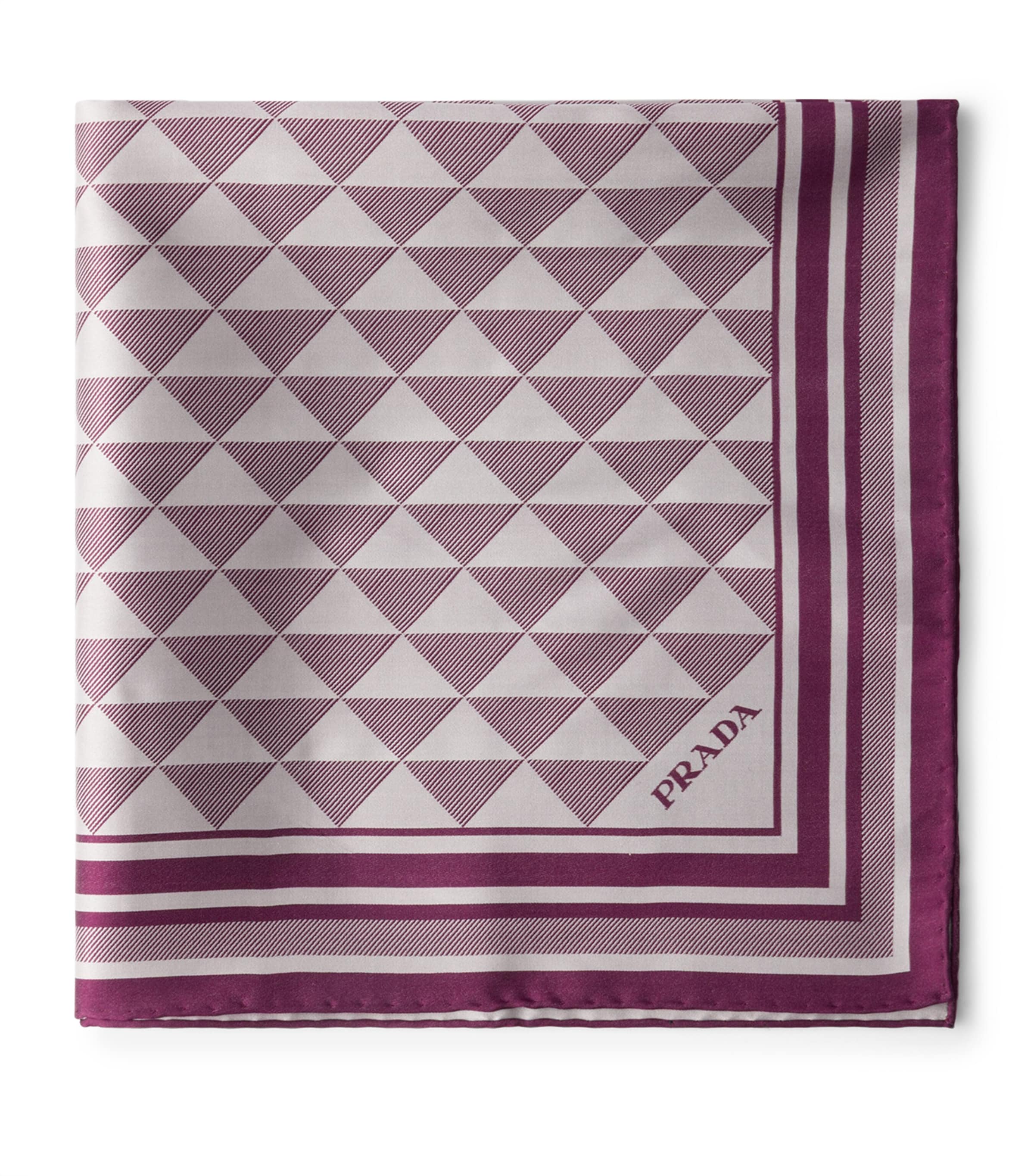 Silk Triangle Scarf F0203 Image 1