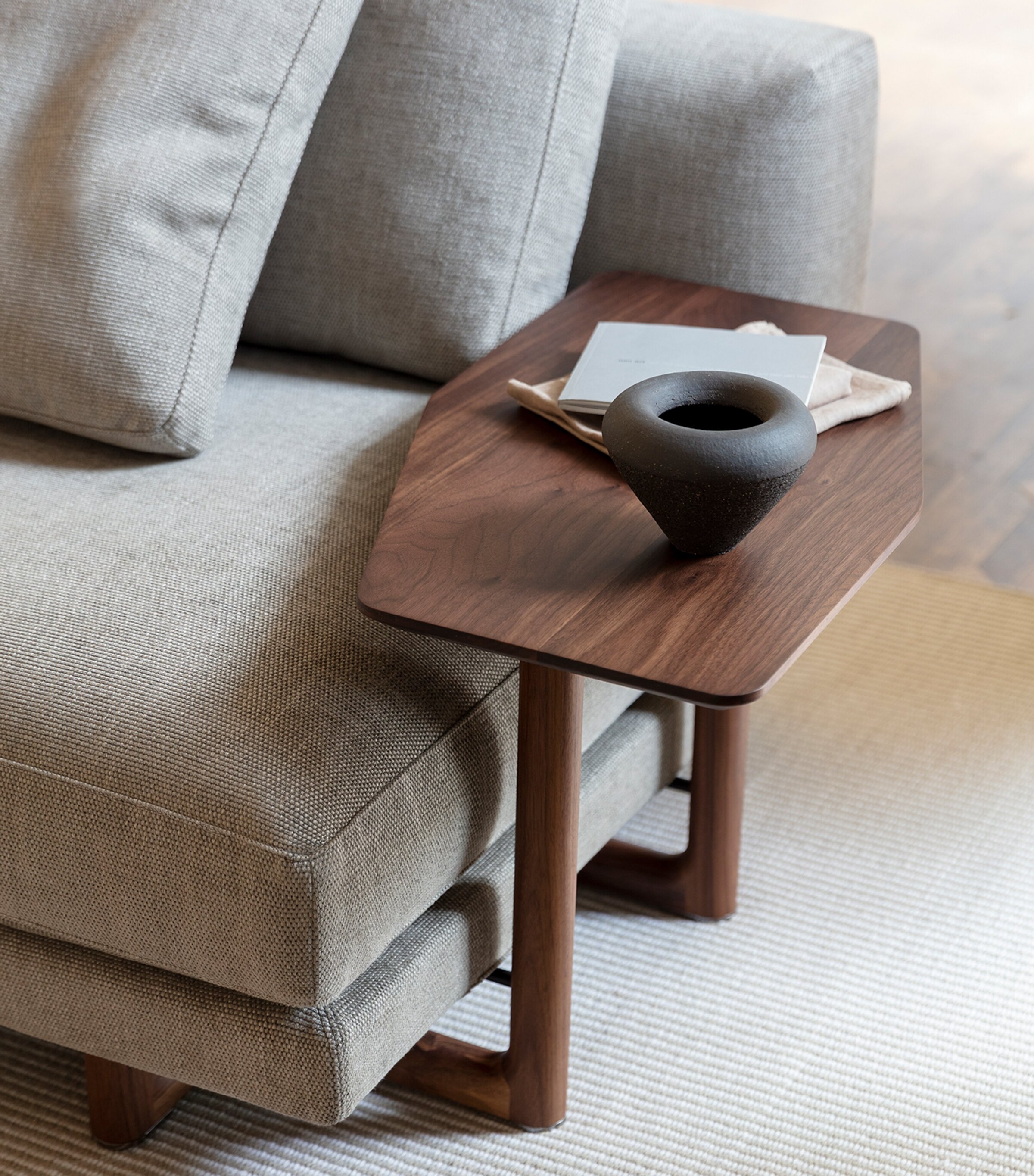 Walnut Abacus Corner Sofa WALNUT Image 4