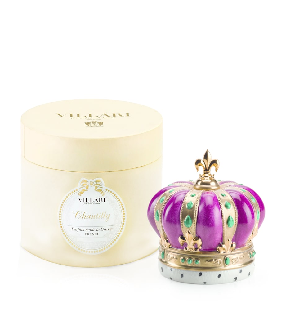 Royal Crown Candle FUXIA GLD Image 3