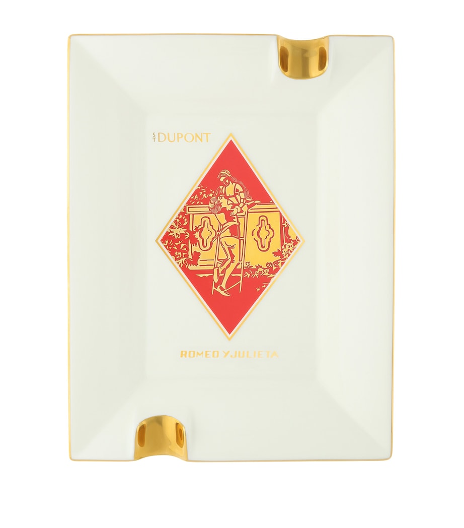 x Romeo y Julieta Porcelain Ashtray WHITE Image 3