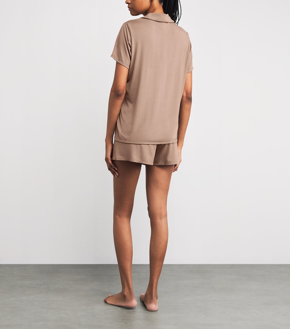 Soft Lounge Short Pyjamas FOSSIL Image 3