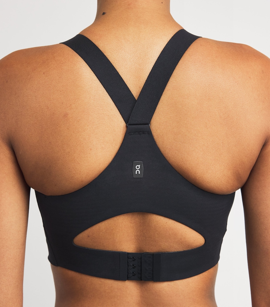 Endurance Zip-Up Bra BLACK Image 5