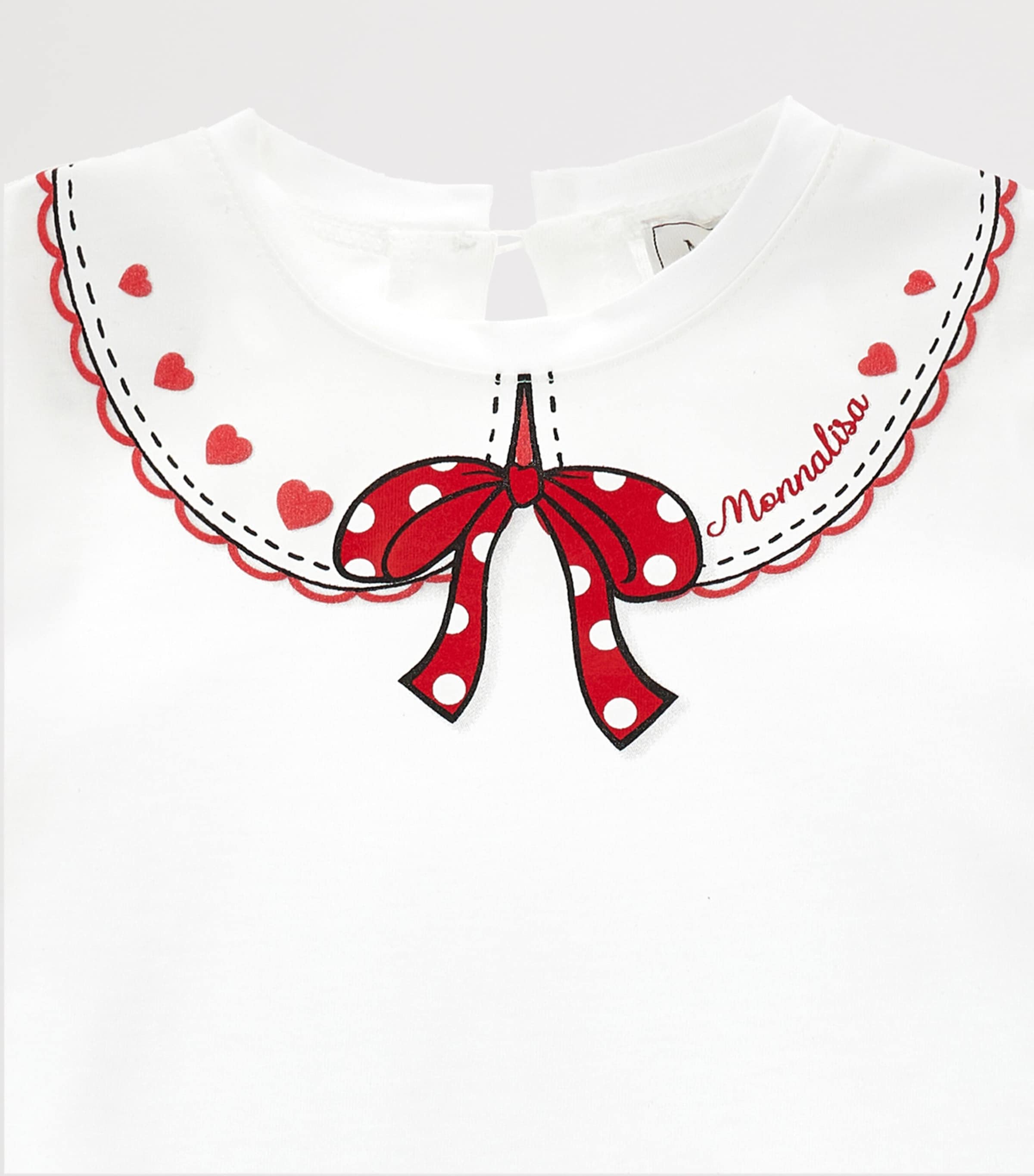 Collar Print T-Shirt (6-36 Months) PANNA+RUBINO Image 3