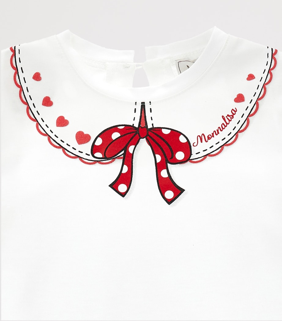 Collar Print T-Shirt (6-36 Months) PANNA+RUBINO Image 3
