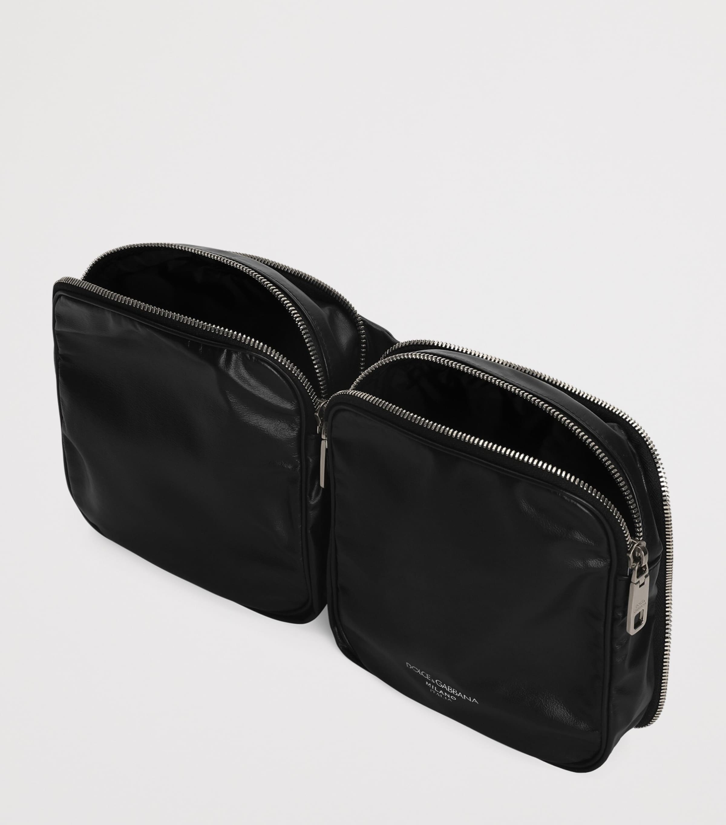 Dolce&Gabbana Patent Leather Cross-Body Bag Black Image 11