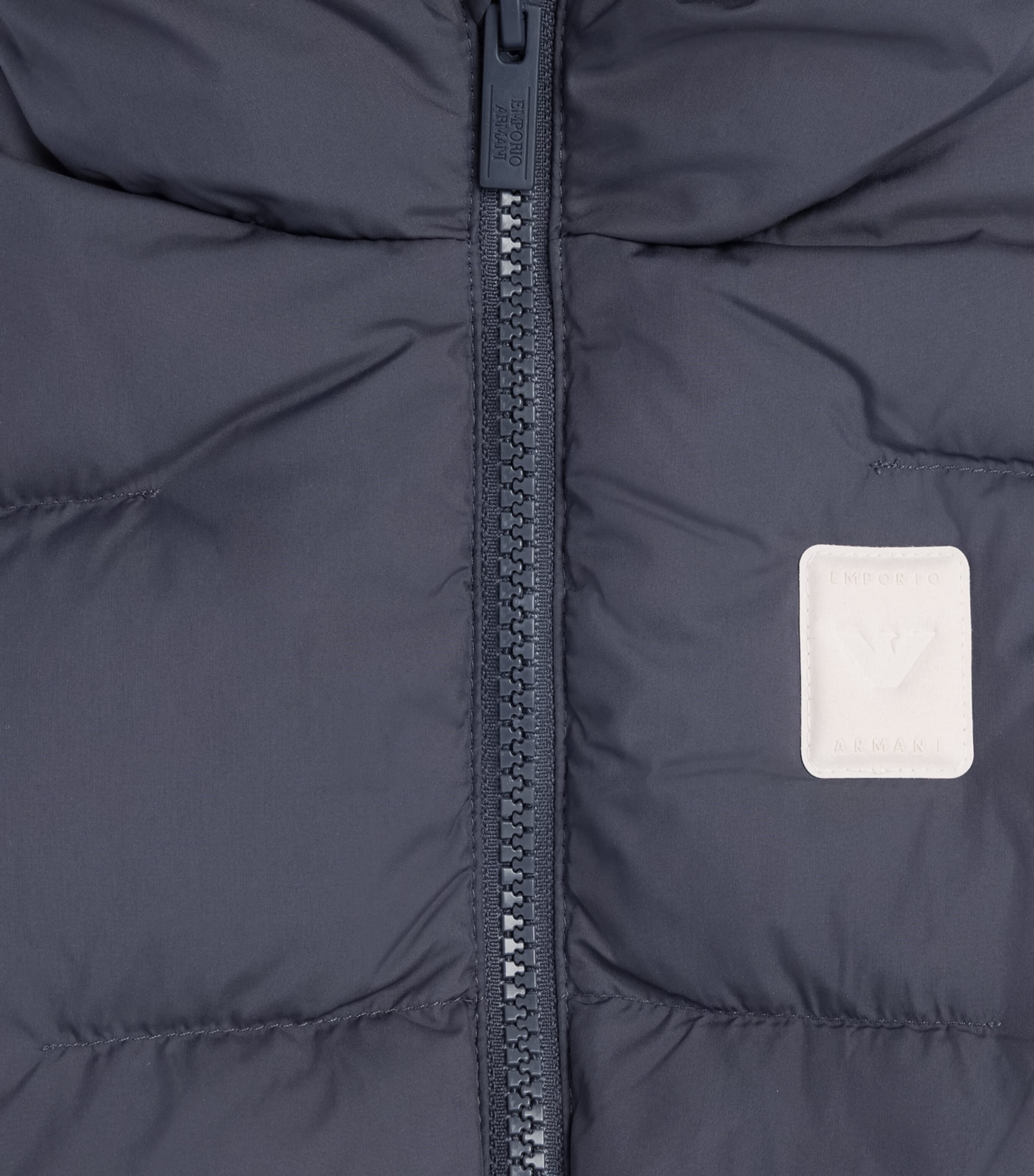 Emporio Armani Kids Down Puffer Jacket (4-16 Years) Odyssey Gray Image 2