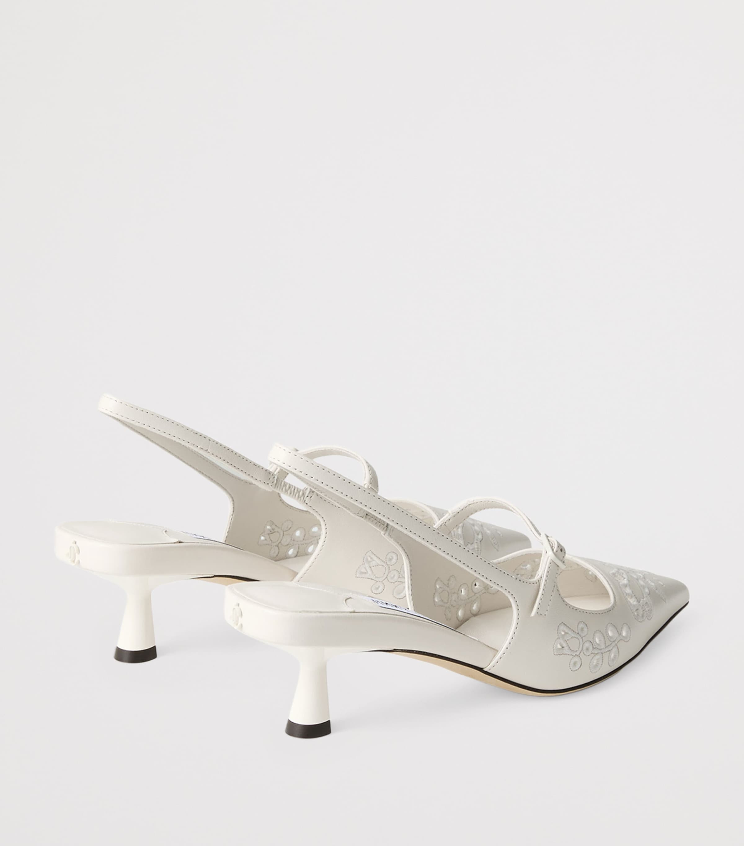 Jimmy Choo Didi 45 Leather Slingback Pumps | Harrods US