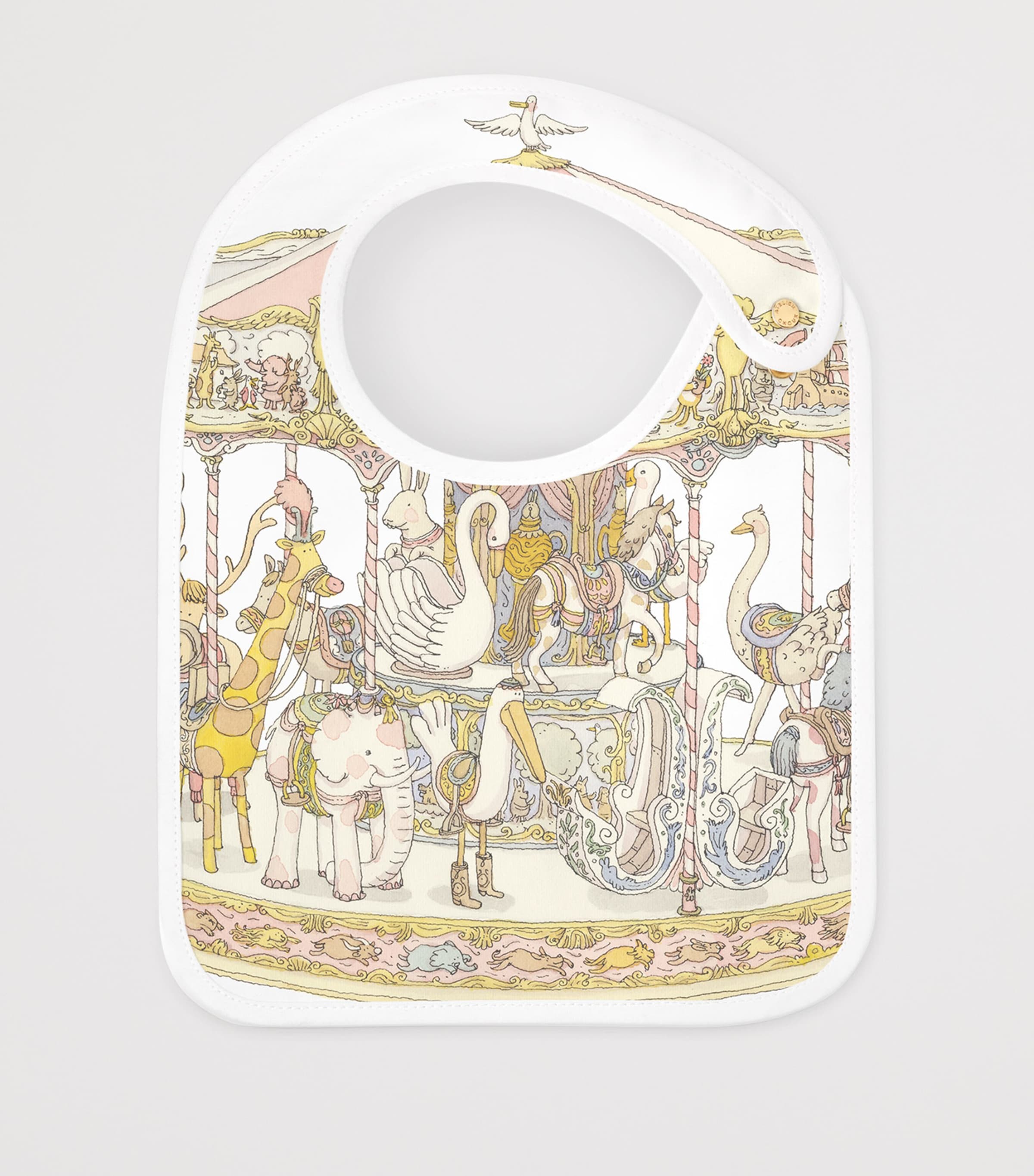 Carousel Blanket, Bib and Bag Gift Set MULTI Image 3