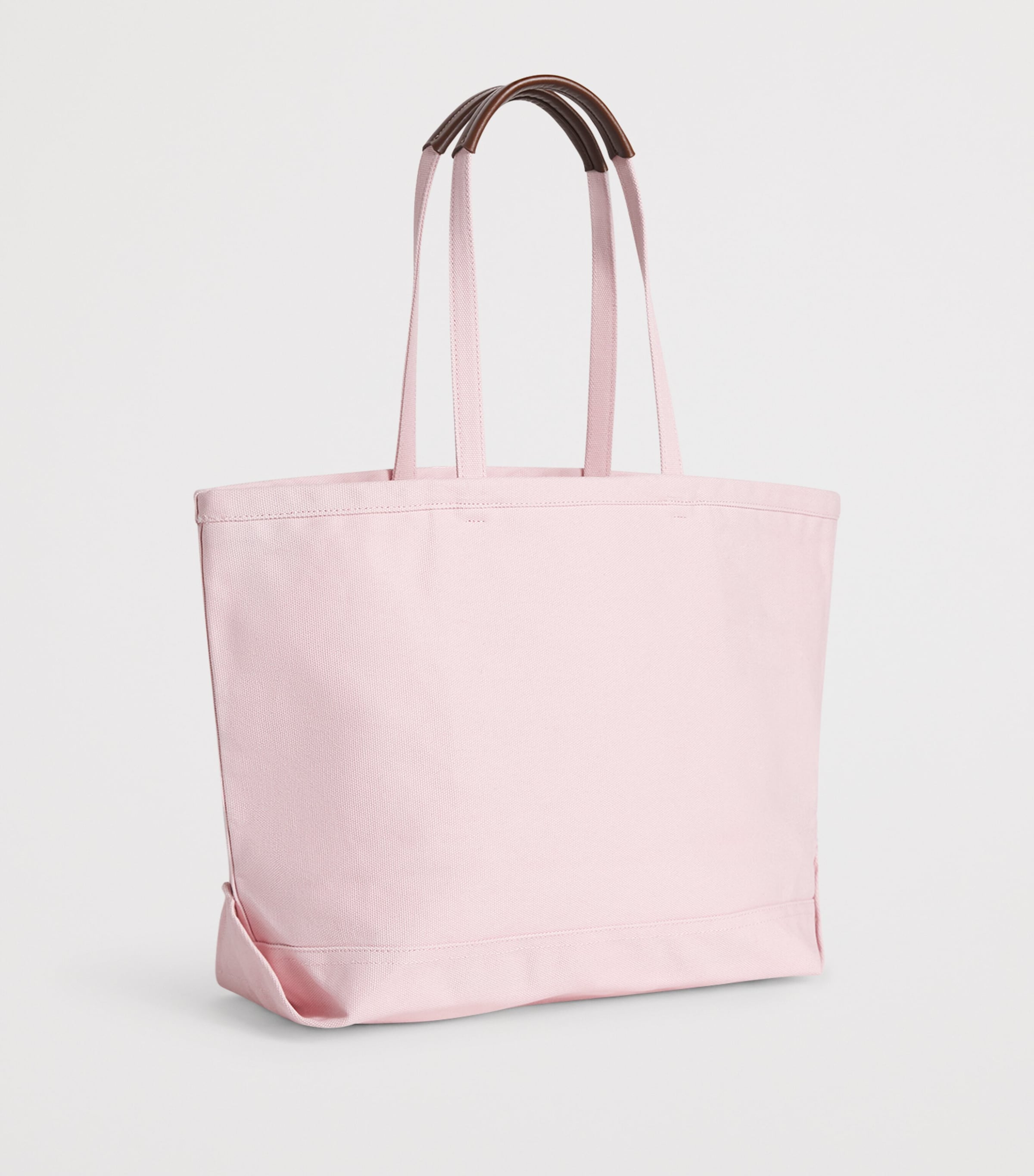 Large Embroidered Logo Tote Bag PINK Image 3