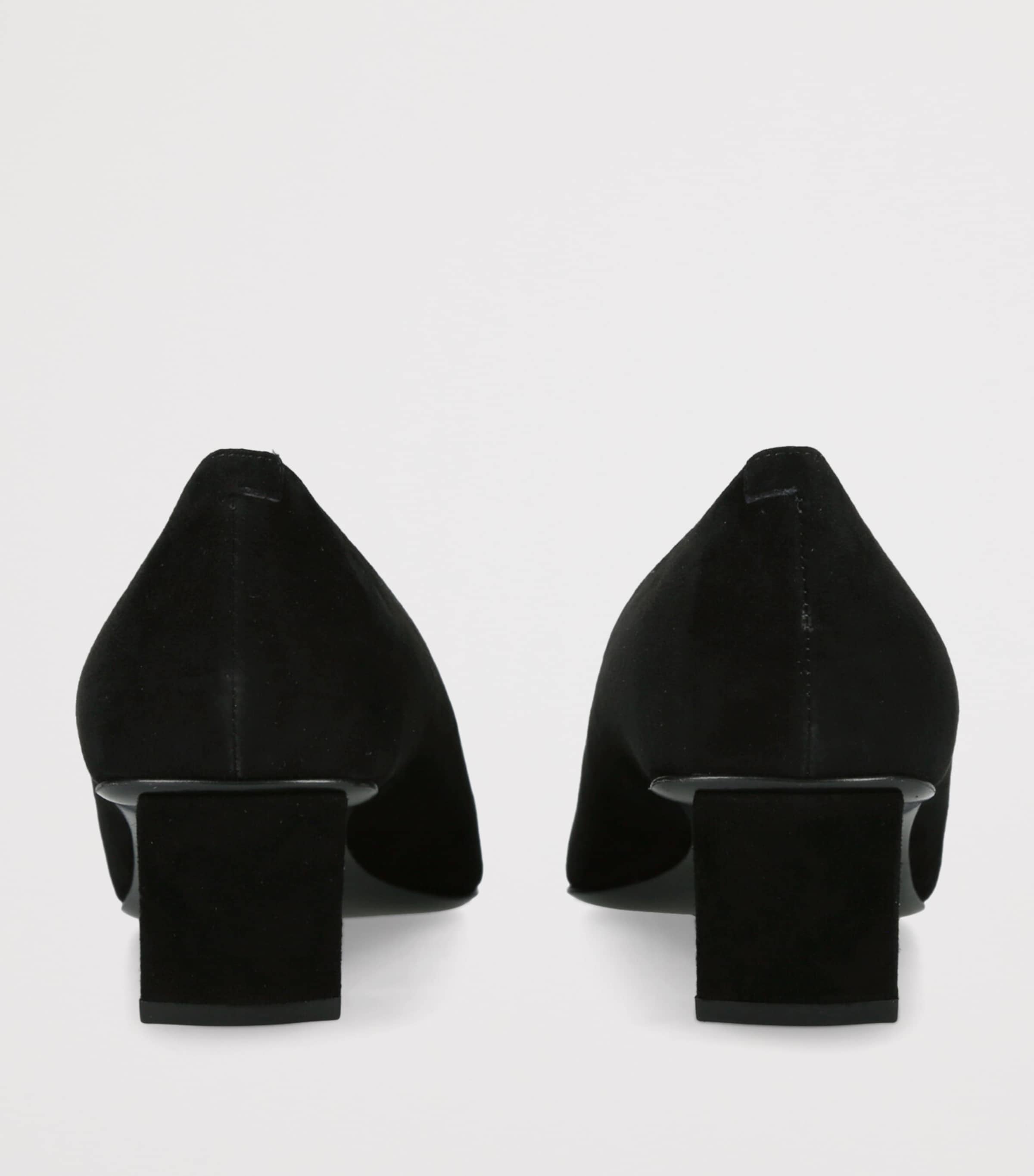 Suede Belle Vivier Pumps 45 BLACK Image 2