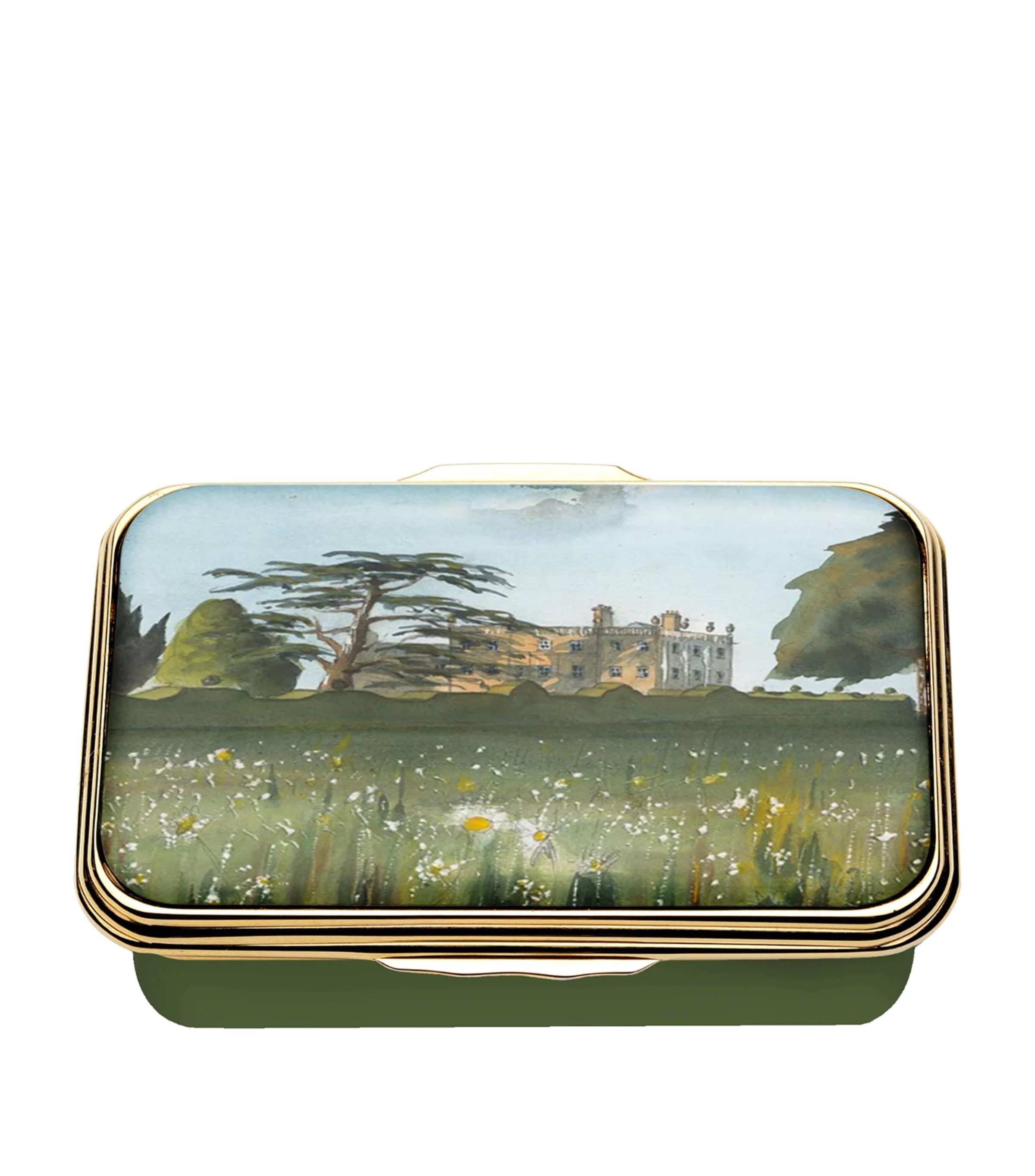 Halcyon Days Enamel Highgrove Watercolour Box Image 1