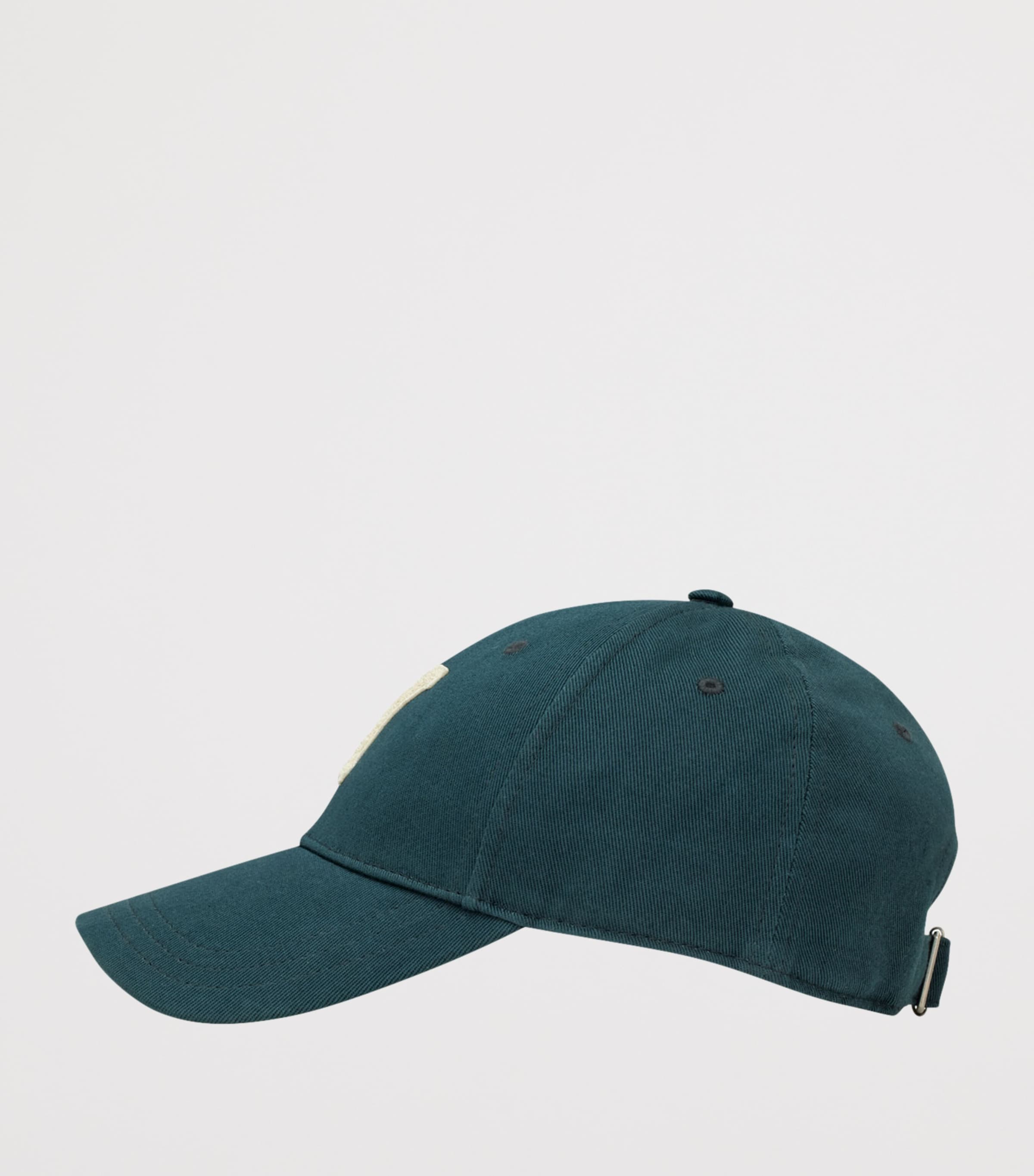 Saint Laurent Cotton Y Varsity Baseball Cap Image 3