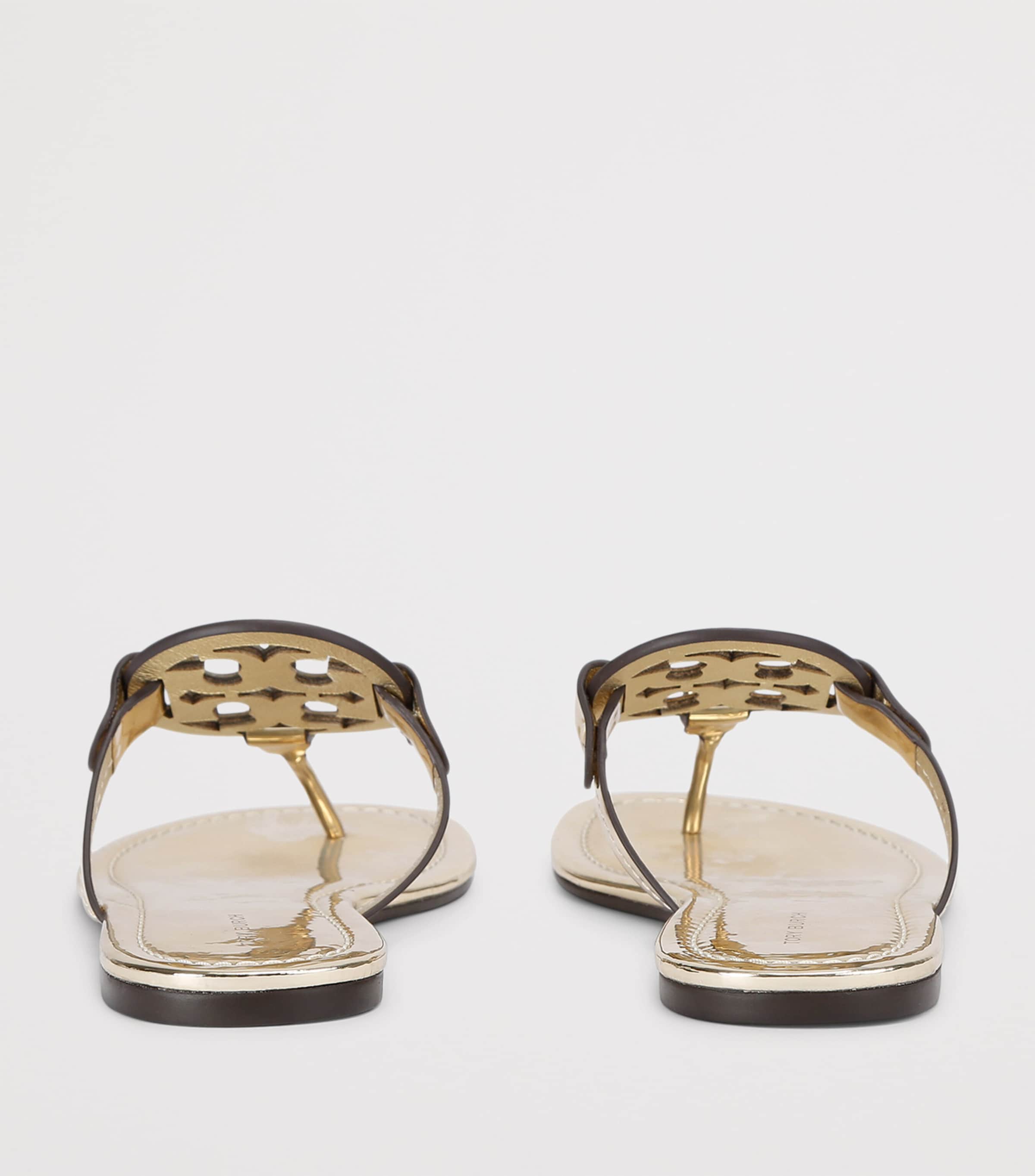 Miller Logo Sandals GOLD Image 2