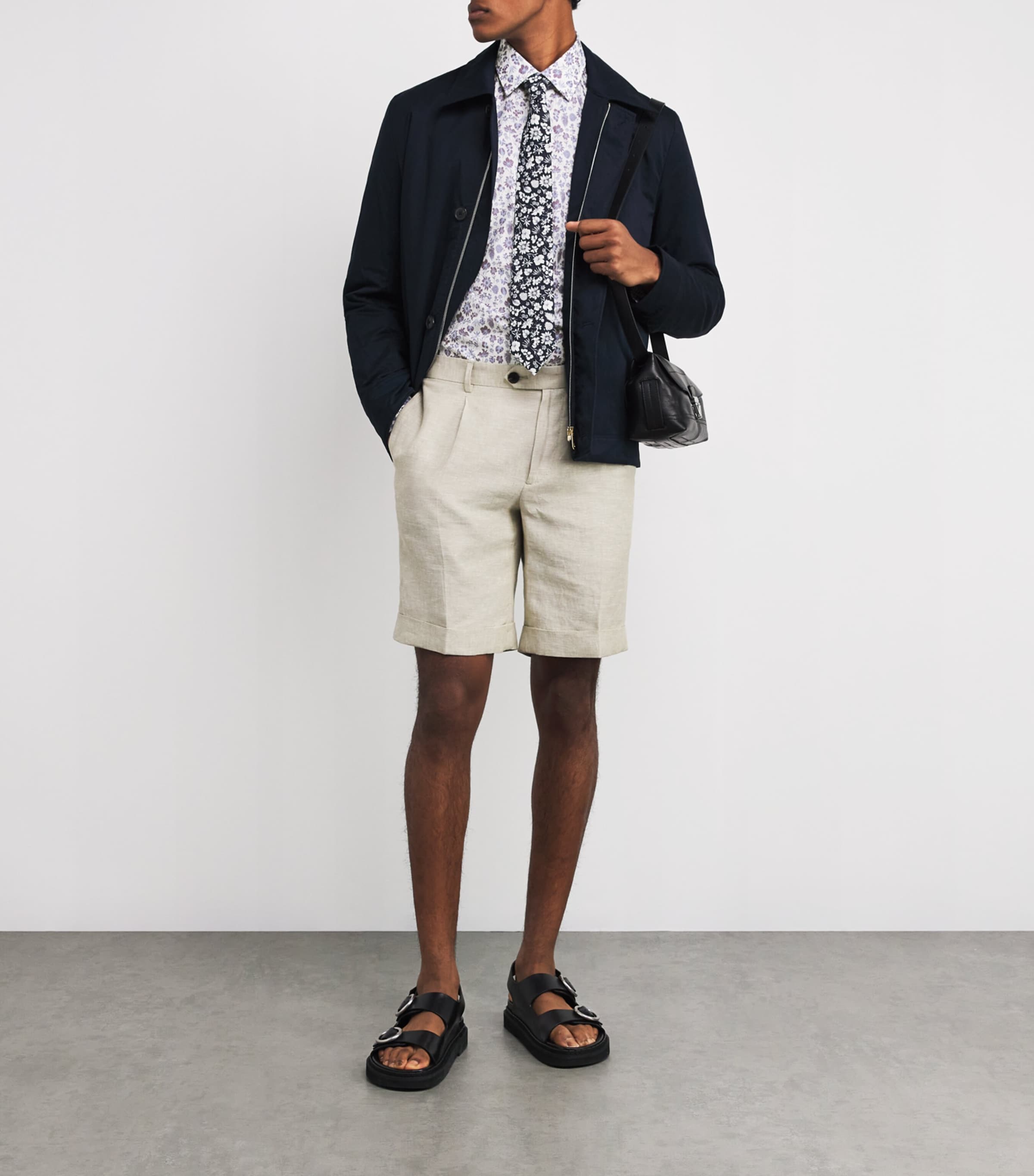 Cotton Liberty Print Shirt 01_WHITE Image 2