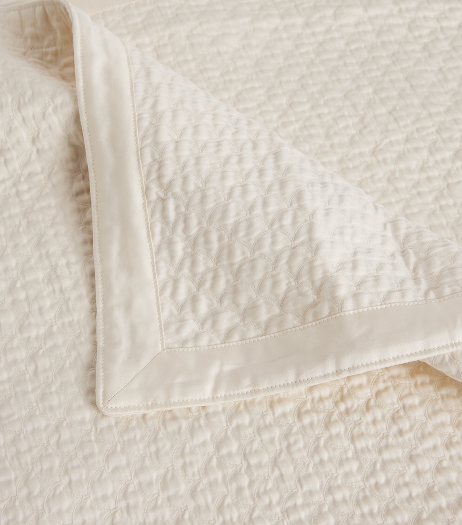 Celso De Lemos Prince Super King Bedspread (245cm x 255cm) Naturel Image 4