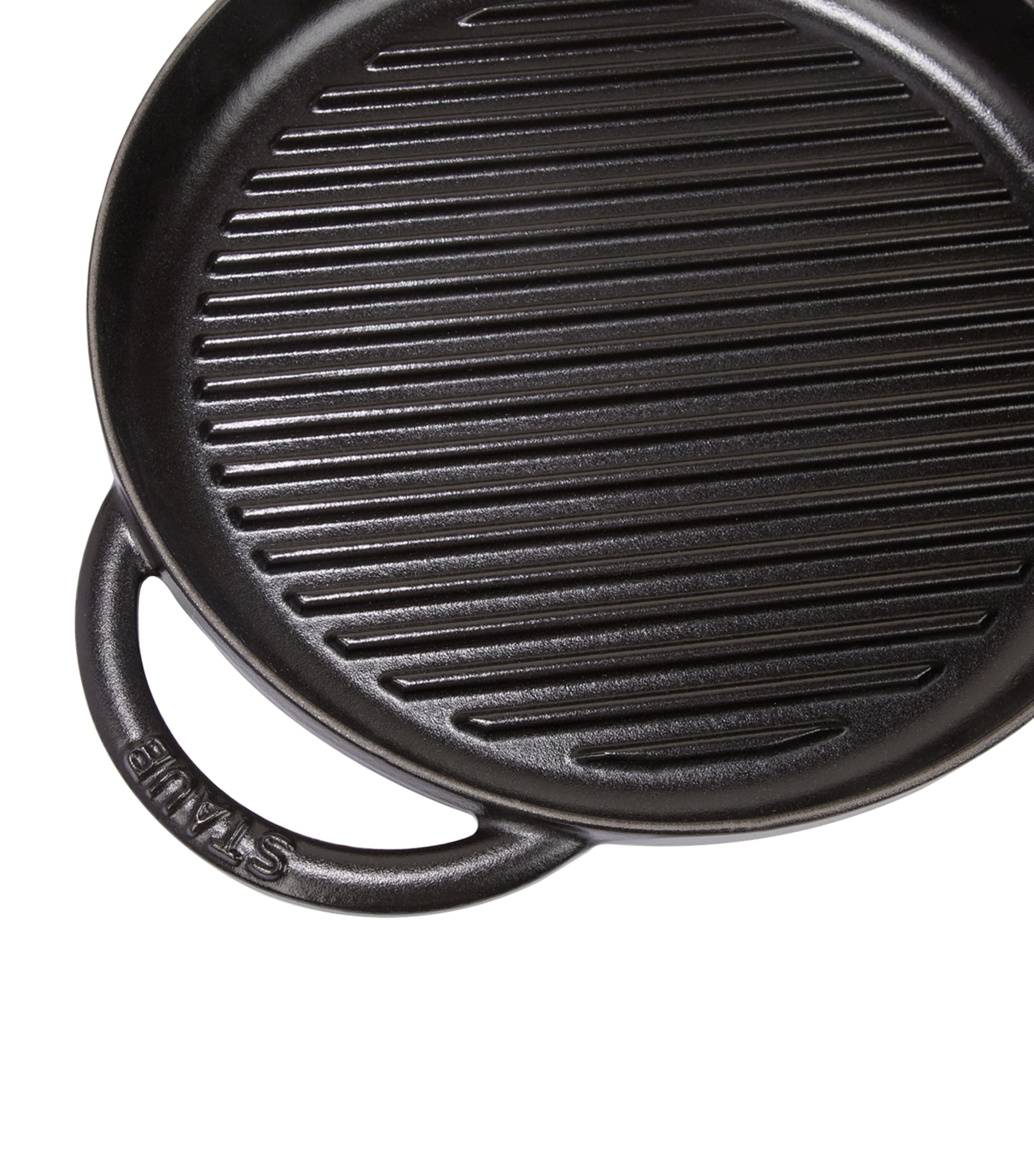 Staub Black Pure Grill (26cm) | Harrods US