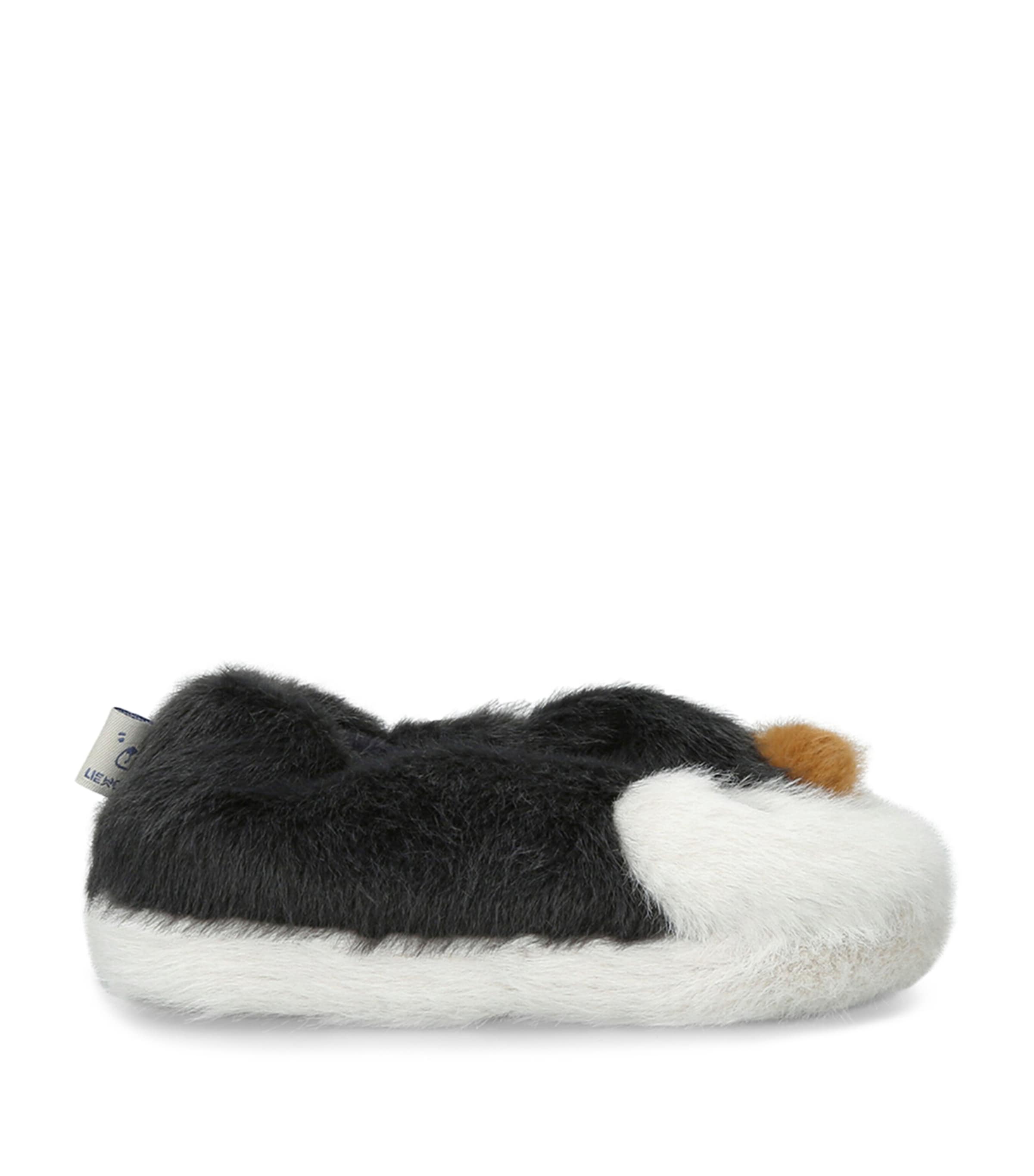 Aviaja Penguin Slippers BLK/WHITE Image 1