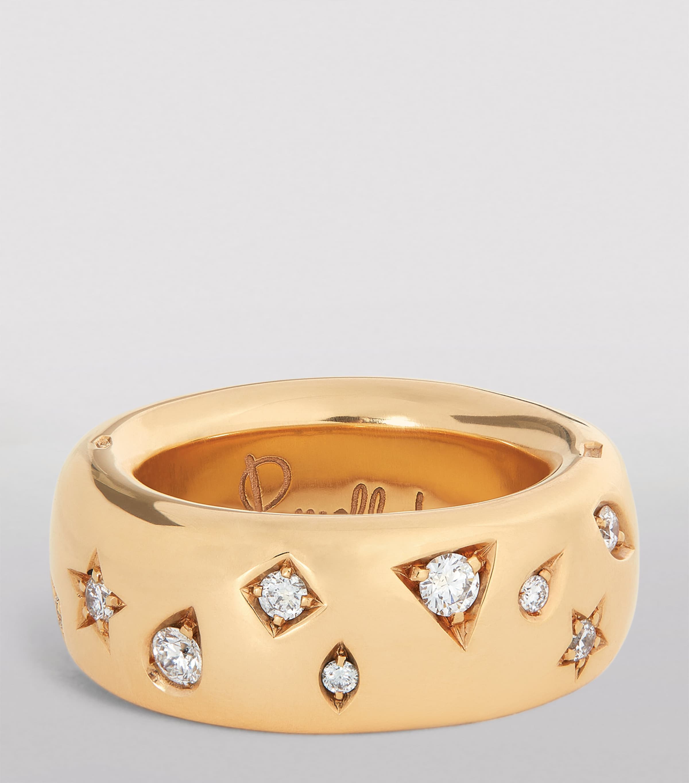 Rose Gold and Diamond Iconica Ring (Szie 47-60) DB000 Image 3