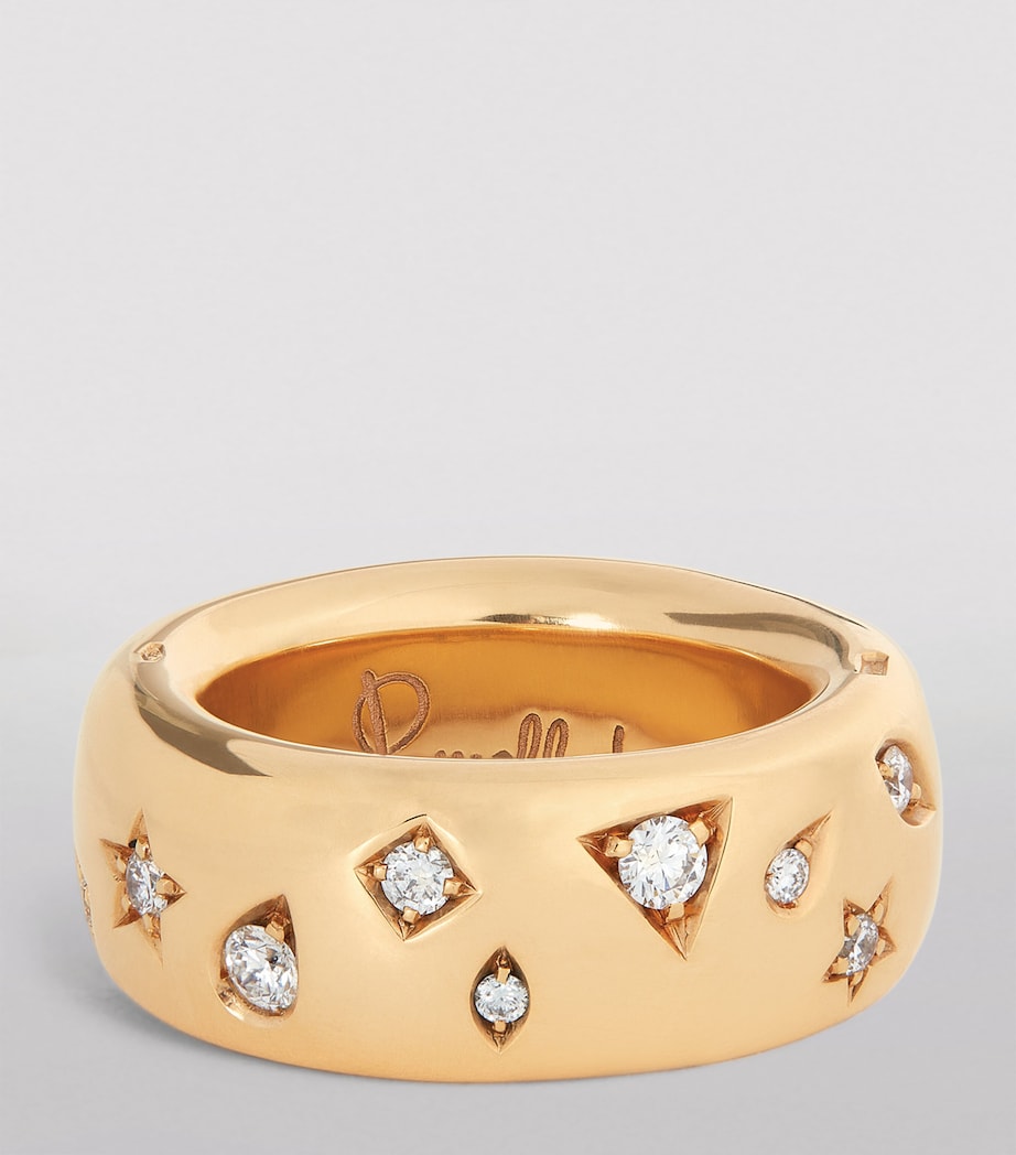 Rose Gold and Diamond Iconica Ring (Szie 47-60) DB000 Image 3