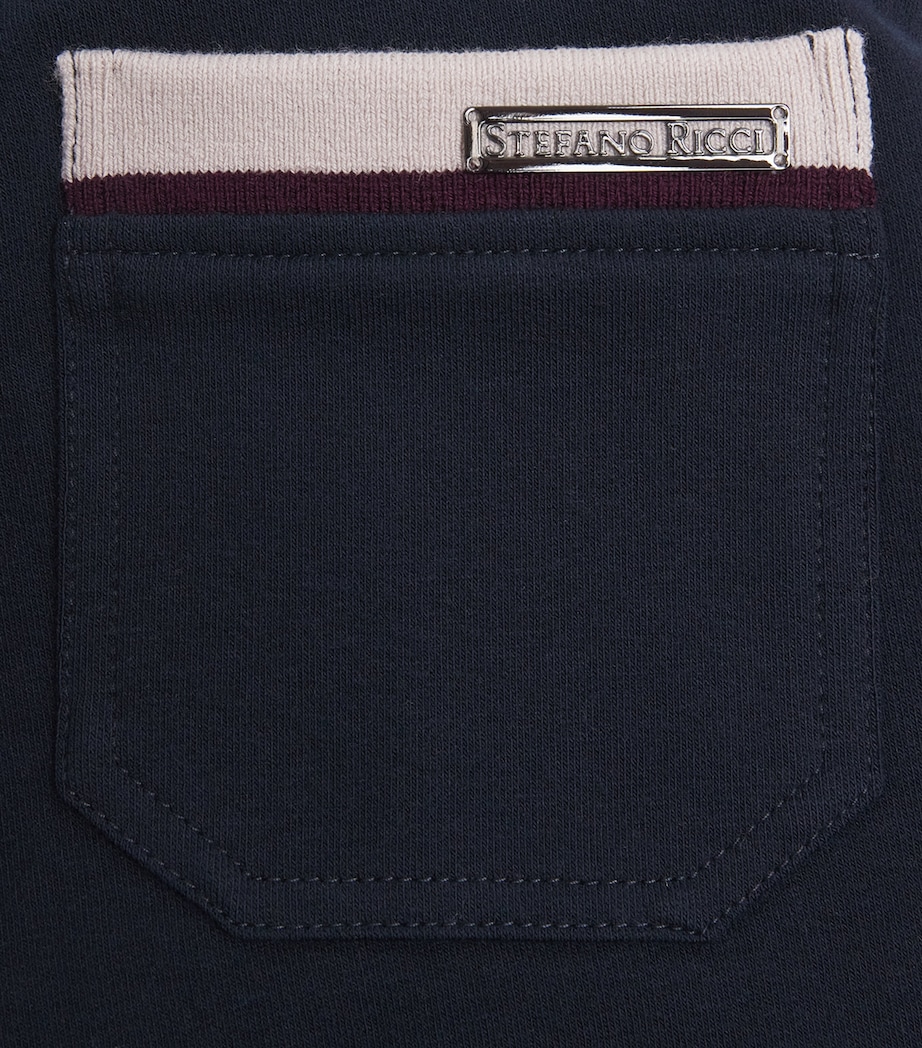 Stretch-Cotton Sweatpants (4-16 Years) 3198 Image 4