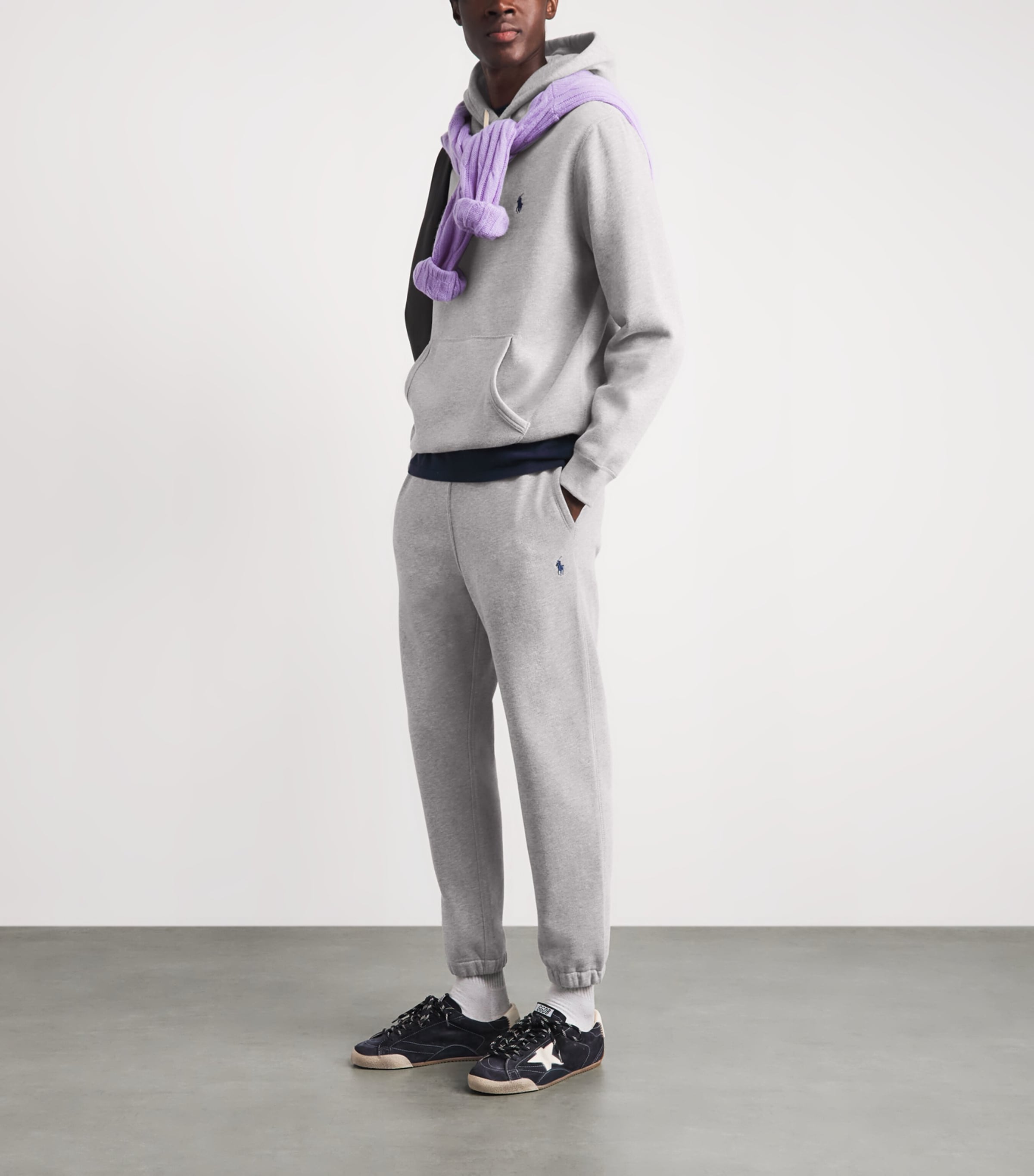Polo Ralph Lauren Mens Polo Pony Sweatpants Andover Heather Image 2