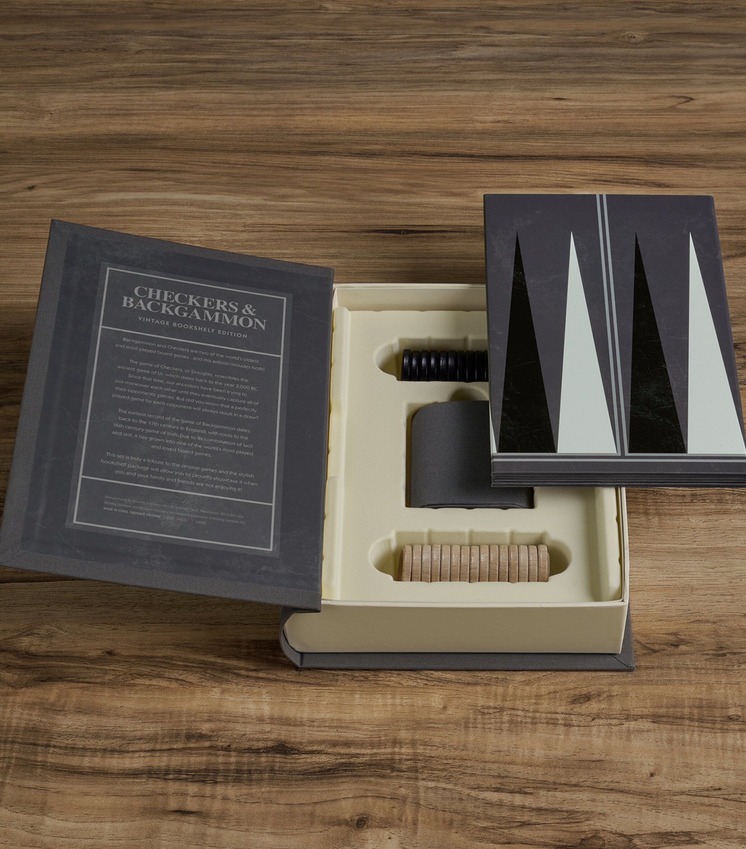 Checkers and Backgammon Board Game MULTI Image 6