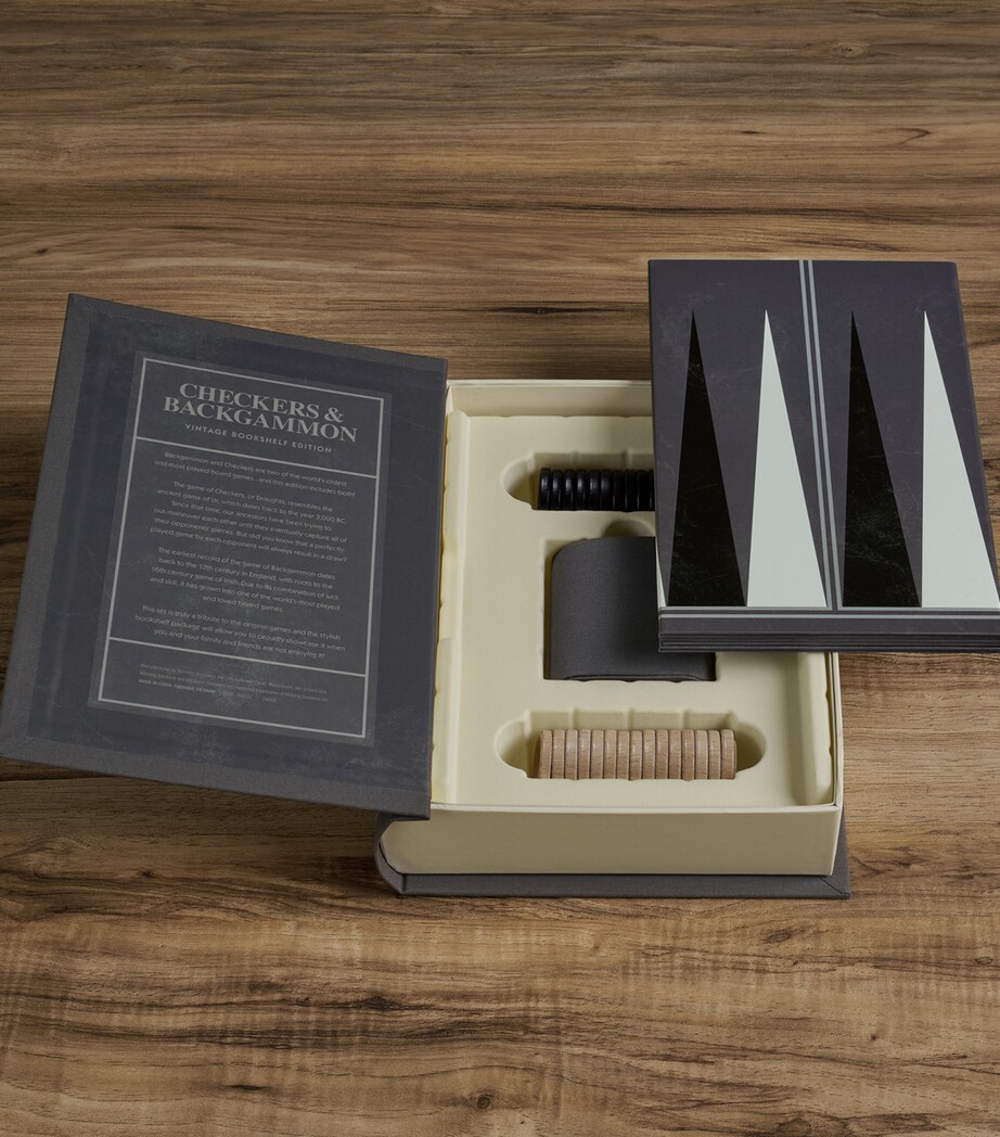 Checkers and Backgammon Board Game MULTI Image 6