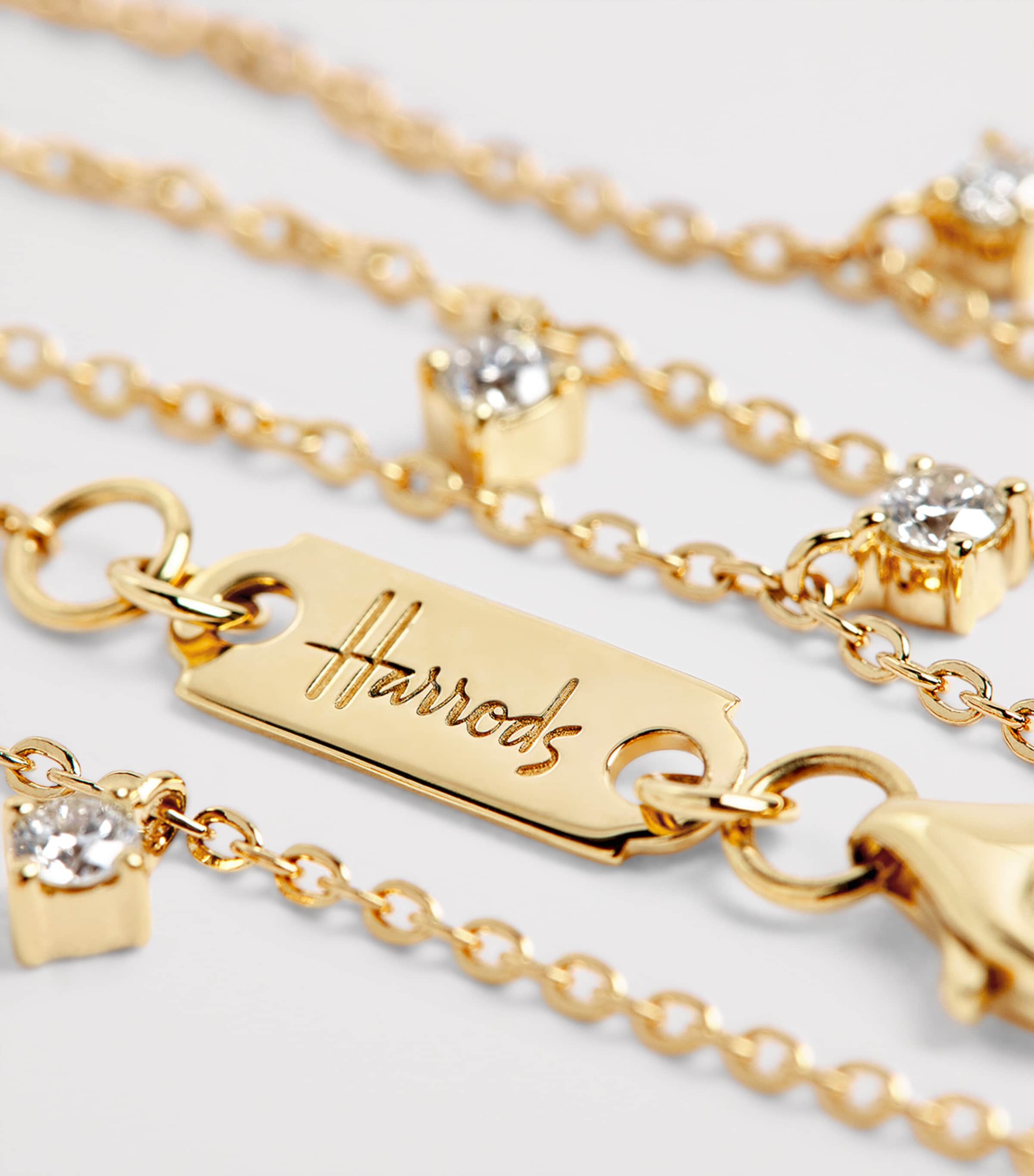 Yellow Gold and Diamond Necklace (0.30ct) YELLOW GOLD Image 5