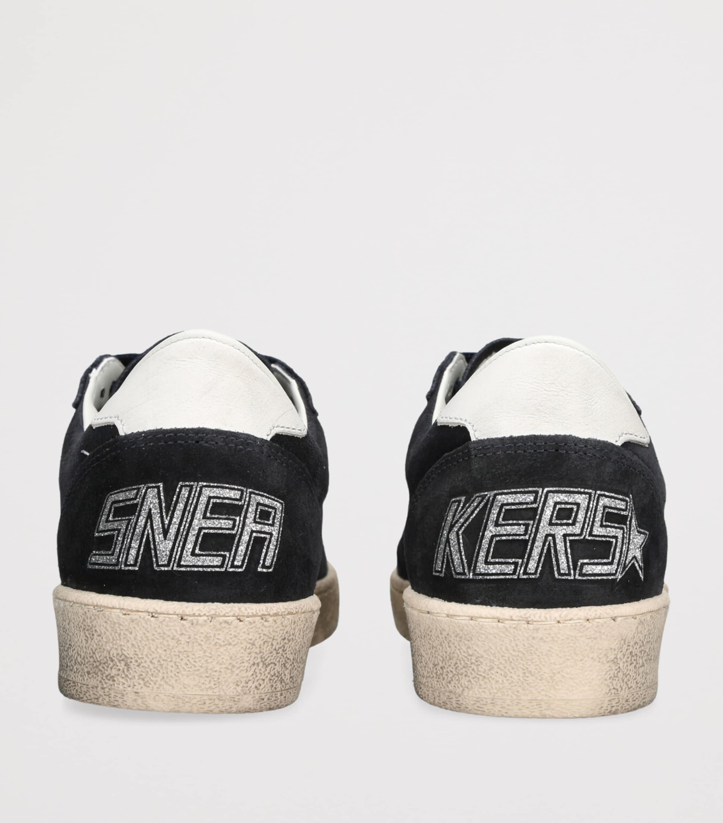 Golden Goose Suede Ball Star Sneakers Navy Image 2
