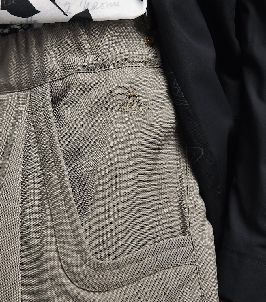 Vivienne Westwood Mens Cabernet Cargo Trousers Taupe Image 3
