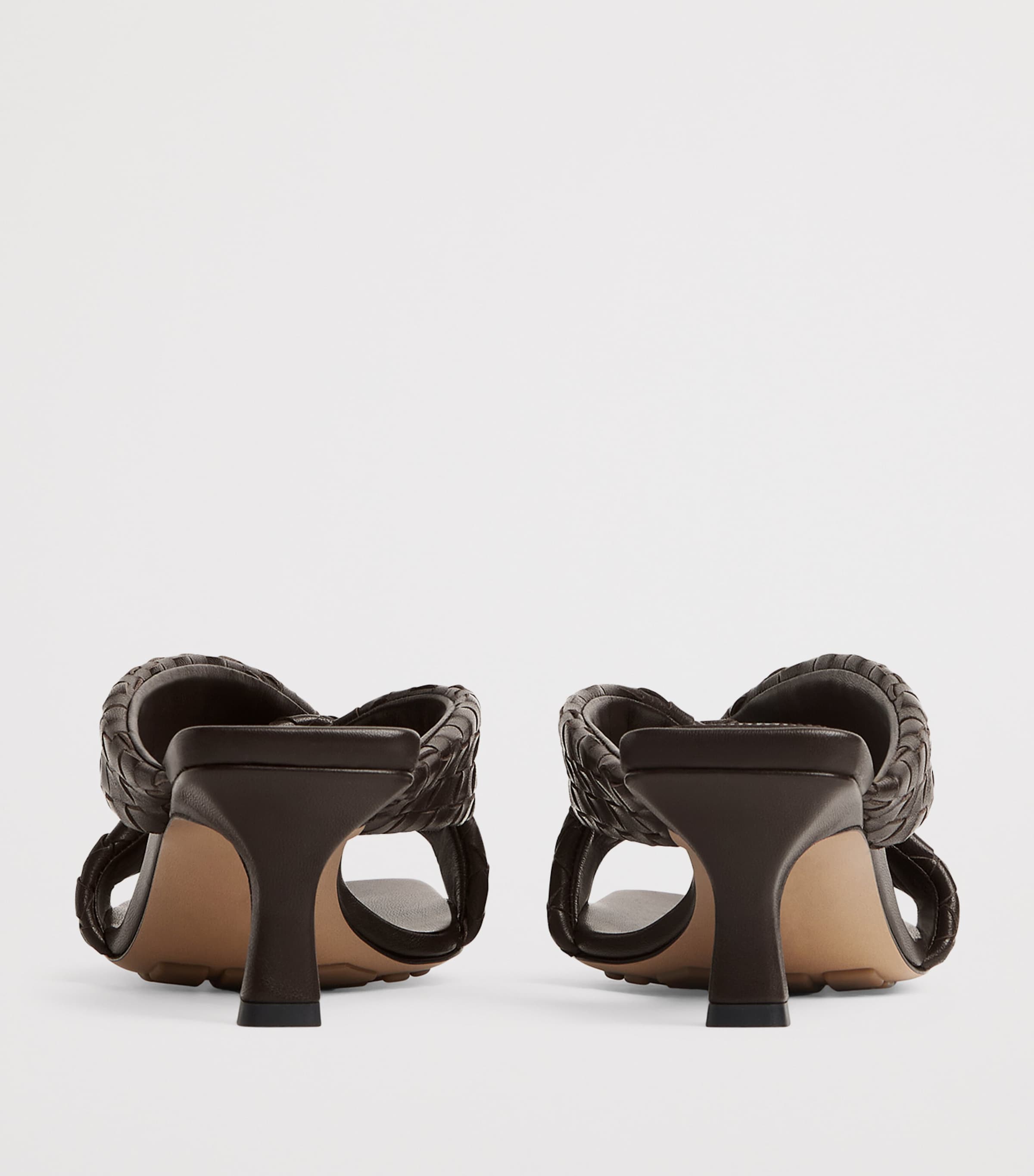 Leather Intrecciato Riva Mules 50 2113 Image 4